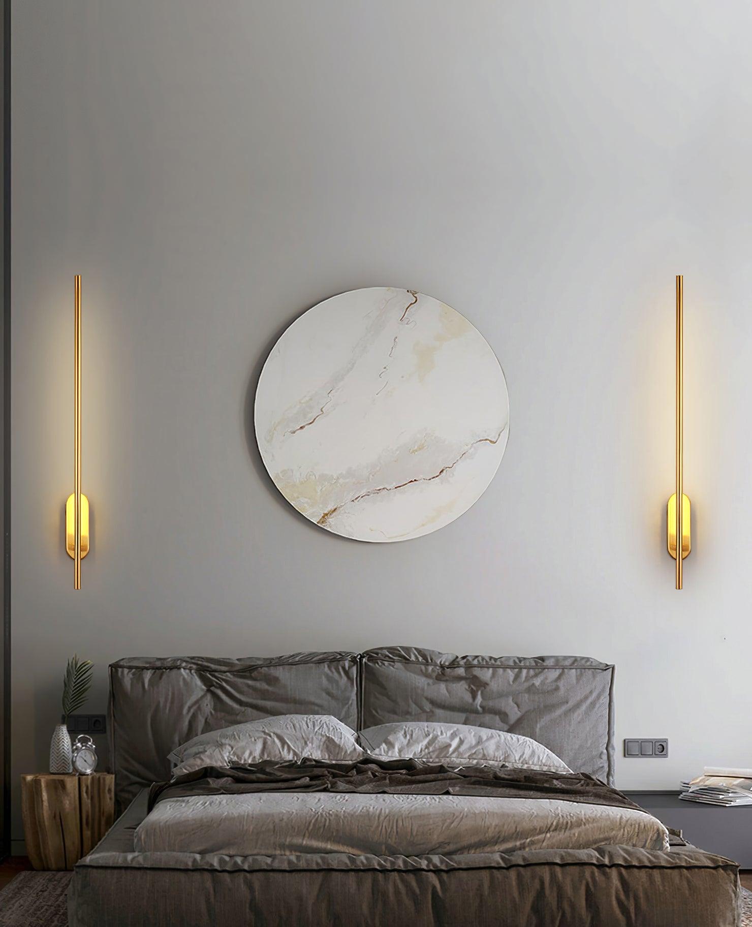 Marissa Applique Murale Bâton Laiton - Neutralighting