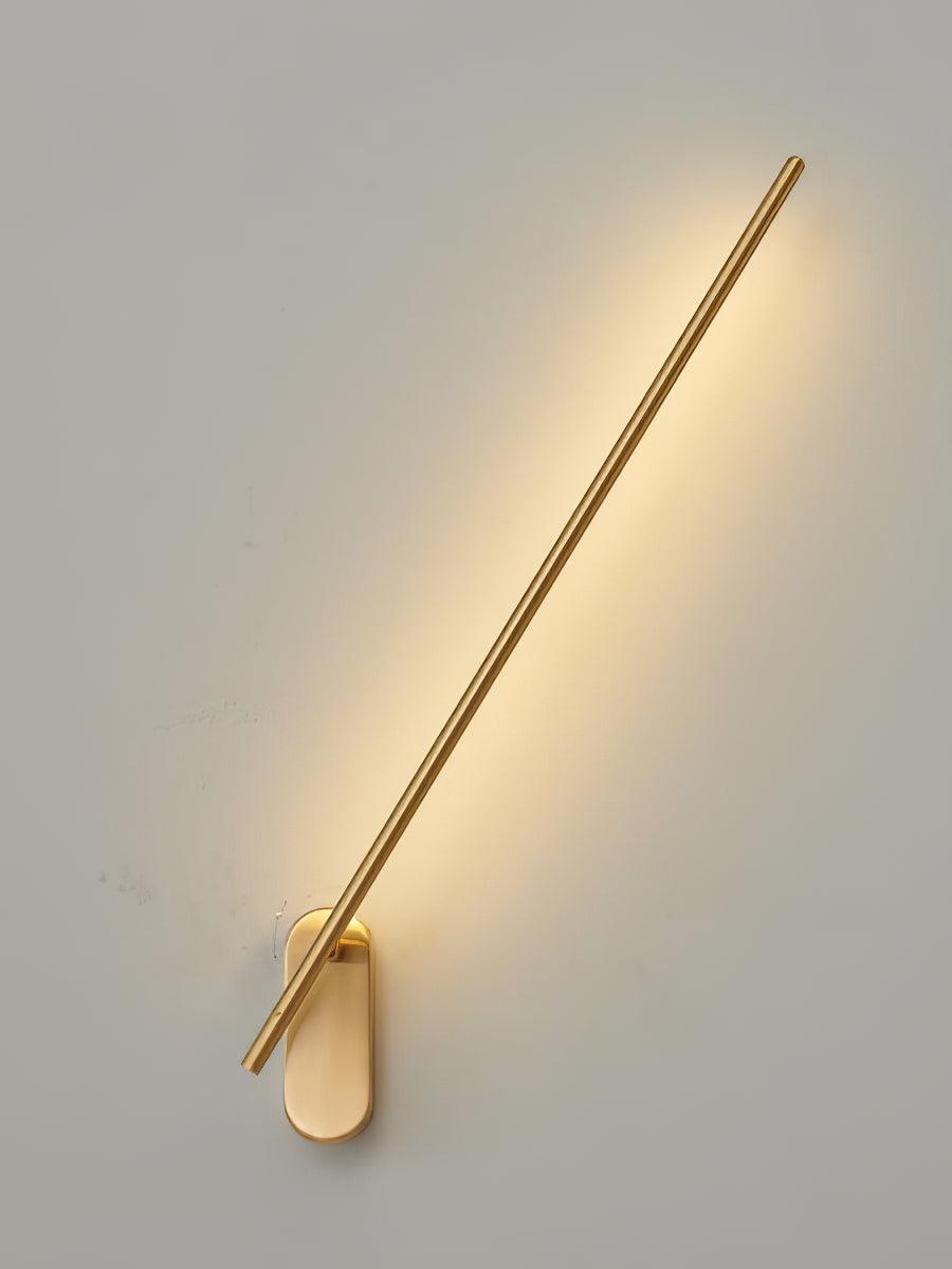 Marissa Applique Murale Bâton Laiton - Neutralighting
