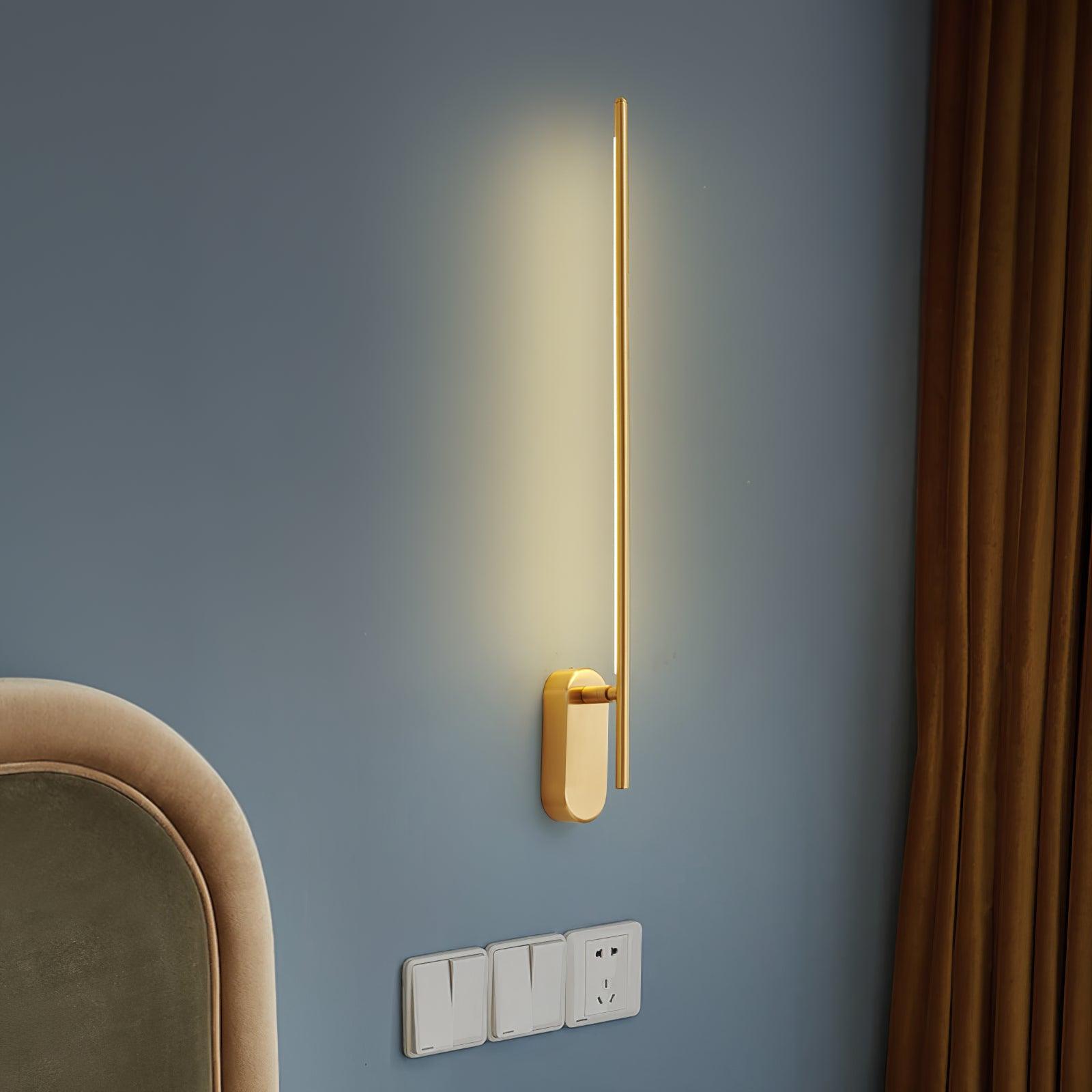 Marissa Applique Murale Bâton Laiton - Neutralighting