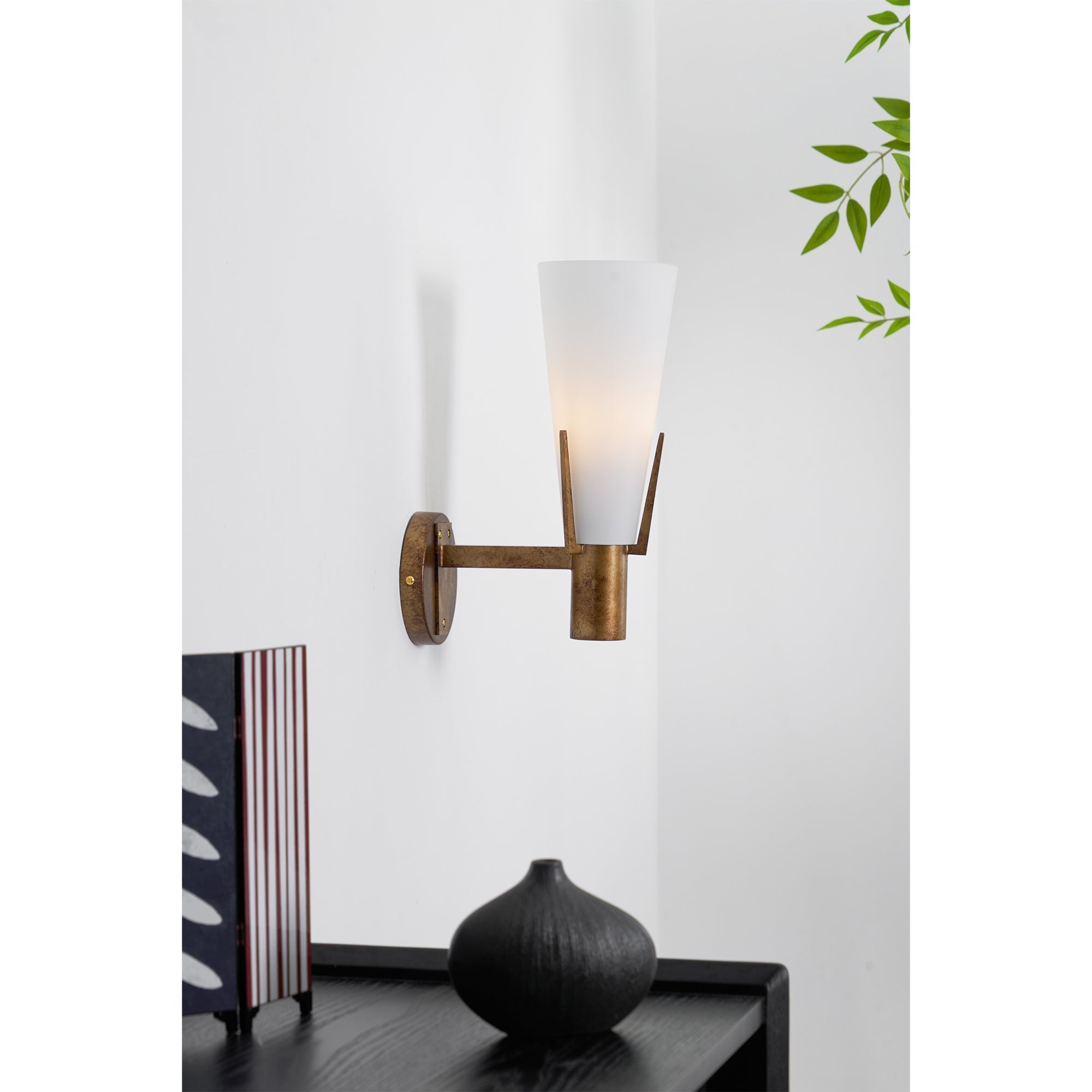 Vatalel Modern Nordic Minimalist Glass Wall Lamp - Lamp Copper