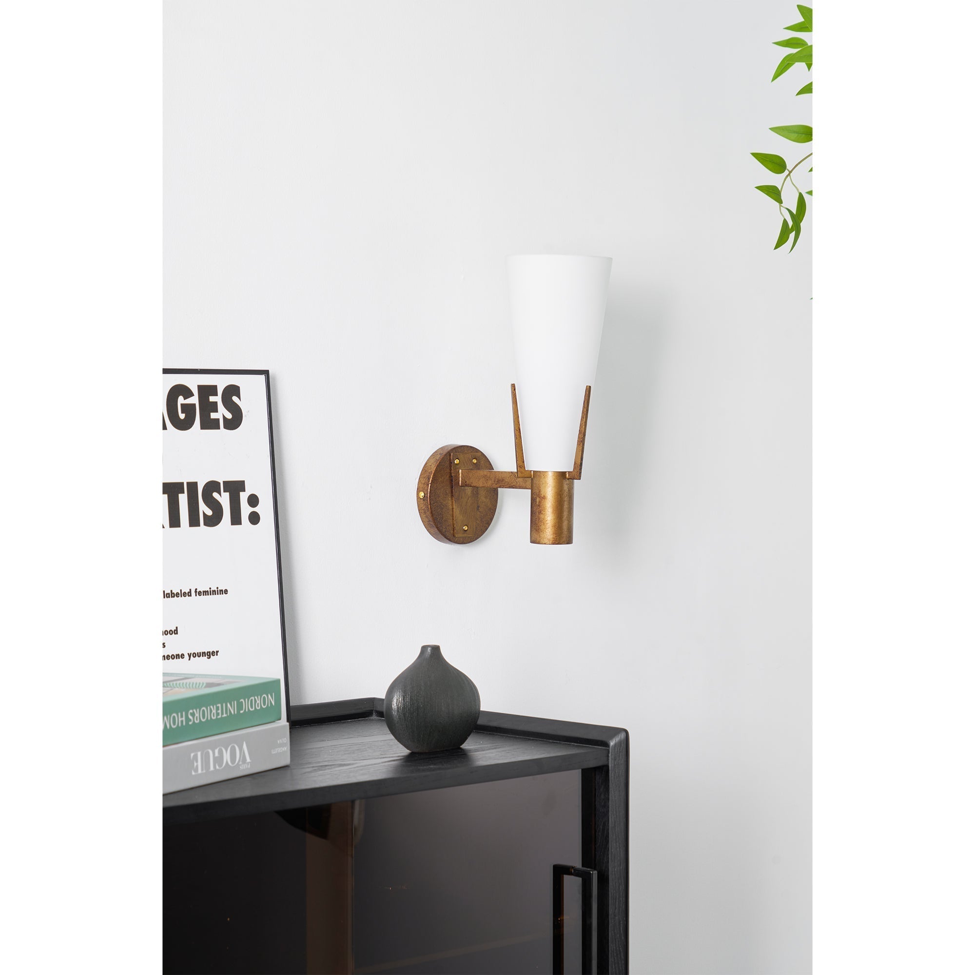 Vatalel Modern Nordic Minimalist Glass Wall Lamp - Lamp Copper