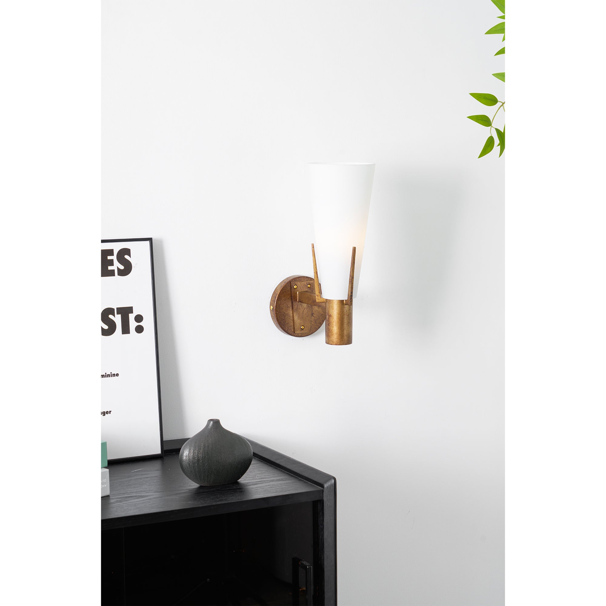 Vatalel Modern Nordic Minimalist Glass Wall Lamp - Lamp Copper