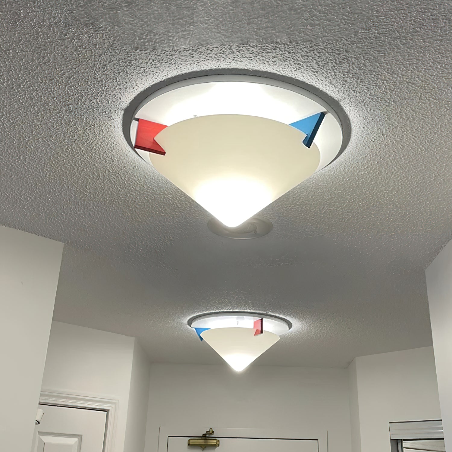 Stoja Plafonnier Géométrique Couleur Blocs Style Moderne - Neutralighting
