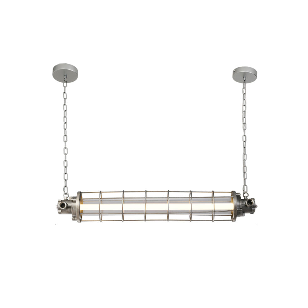 Ephael Modern Vintage Minimalist Tube Metal Pendant Lamp - Lamp Copper