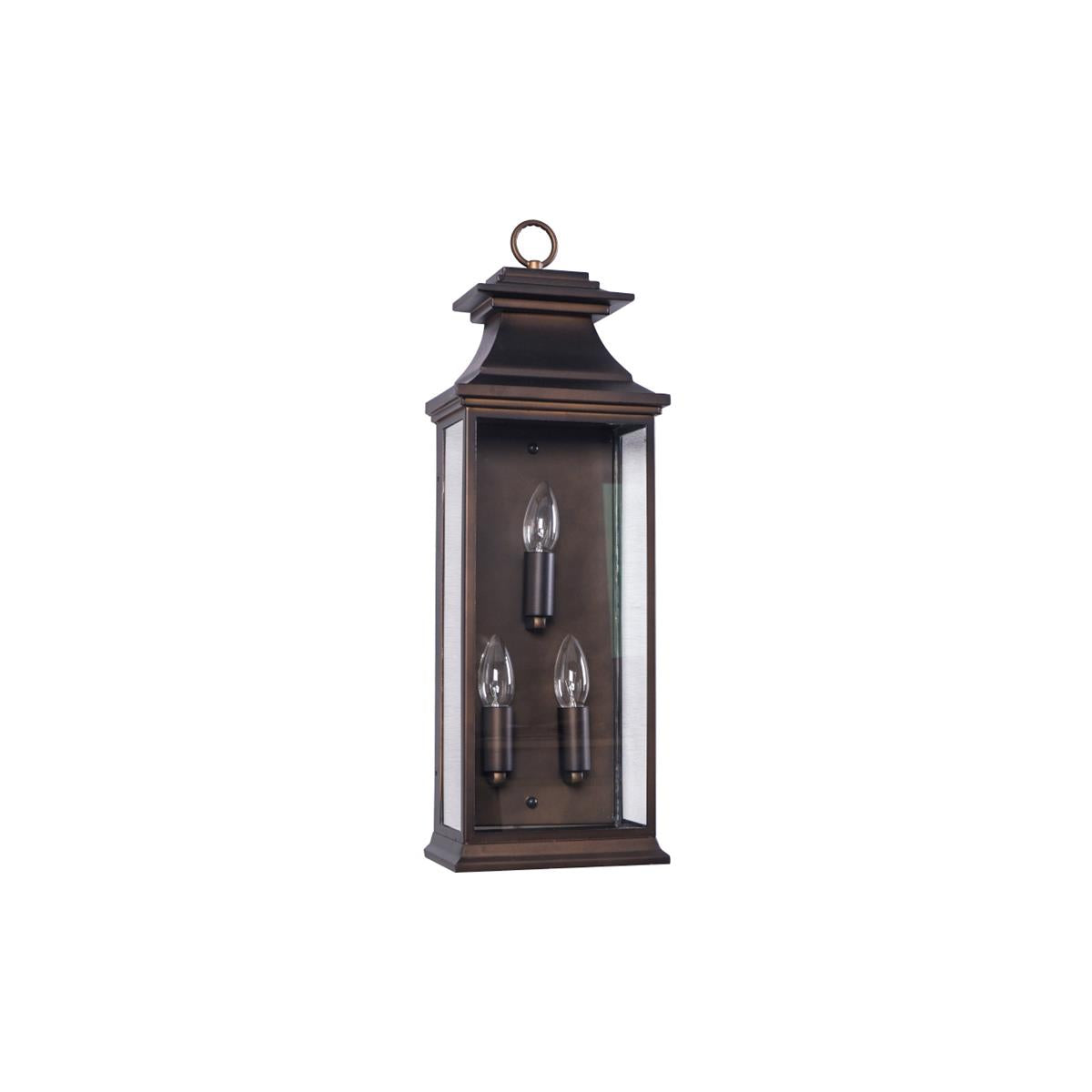 Esolarae Vintage Industrial Metal Glass Wall Lamp - Lamp Copper