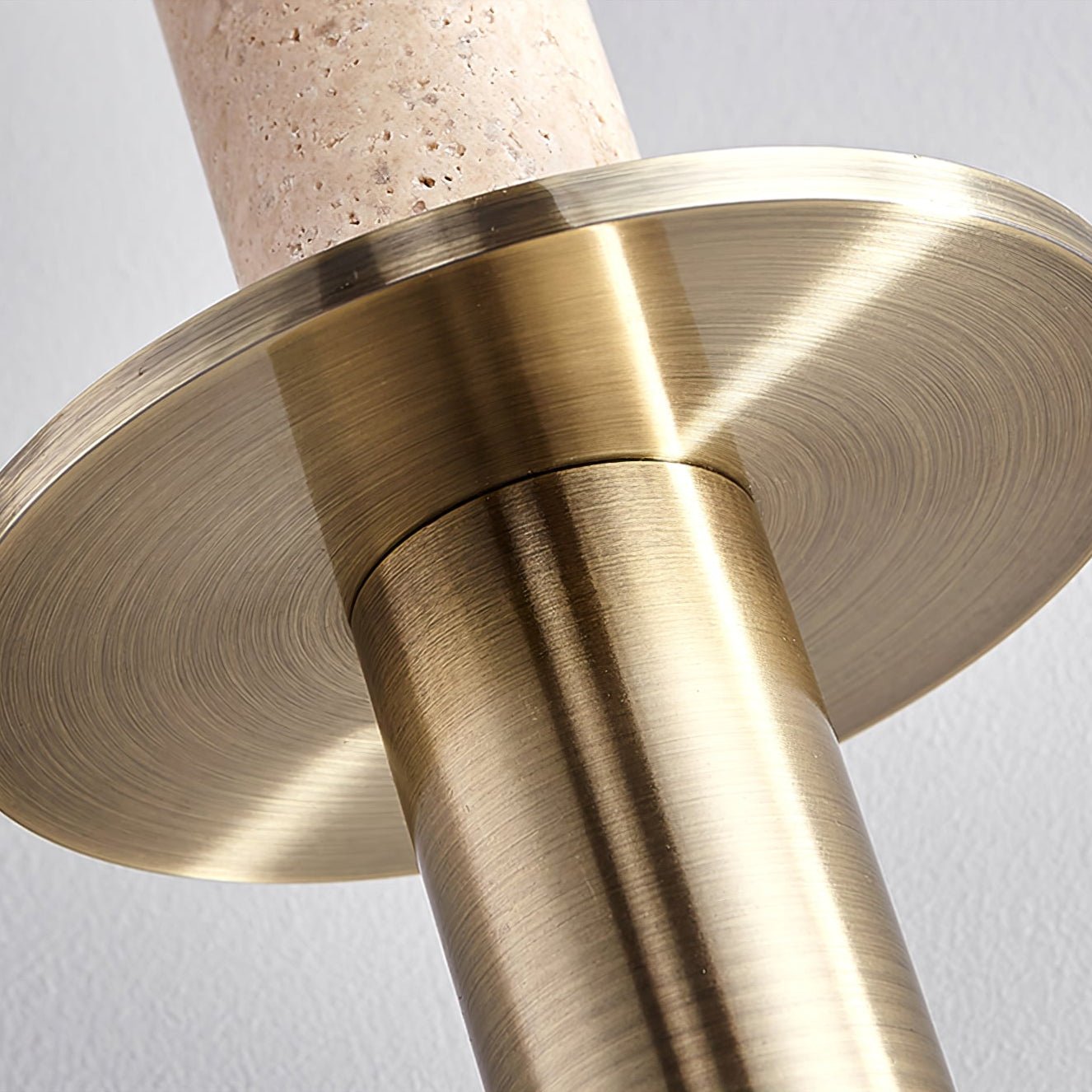 Avdoryra Dual Cylinder Travertine Pendant Light - Letslighting