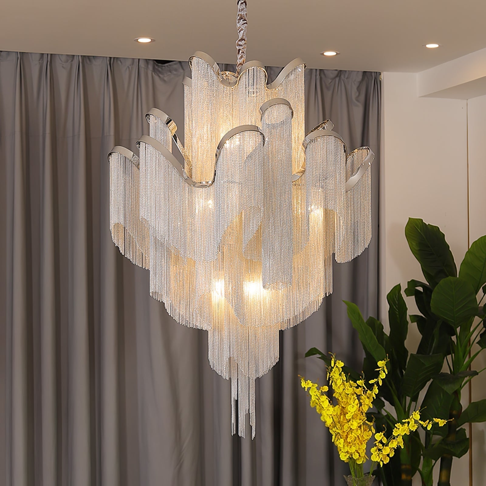 Stream Chain Chandelier - Blowlighting
