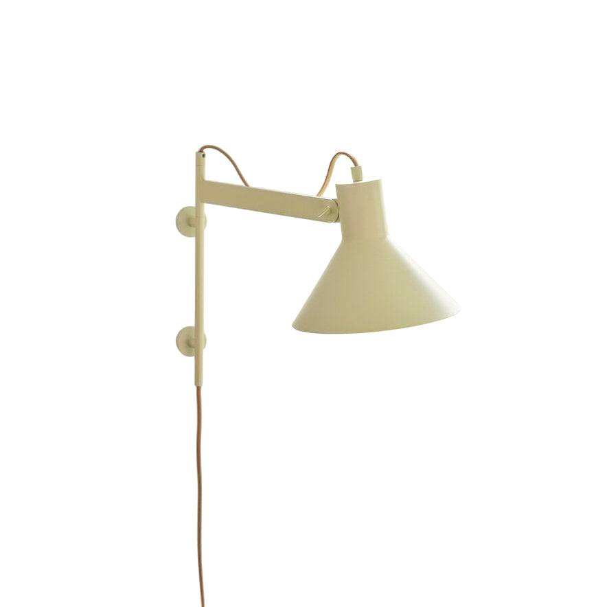 Ivela Modern Minimalist Plug-In Metal Wall Lamp - Lamp Copper
