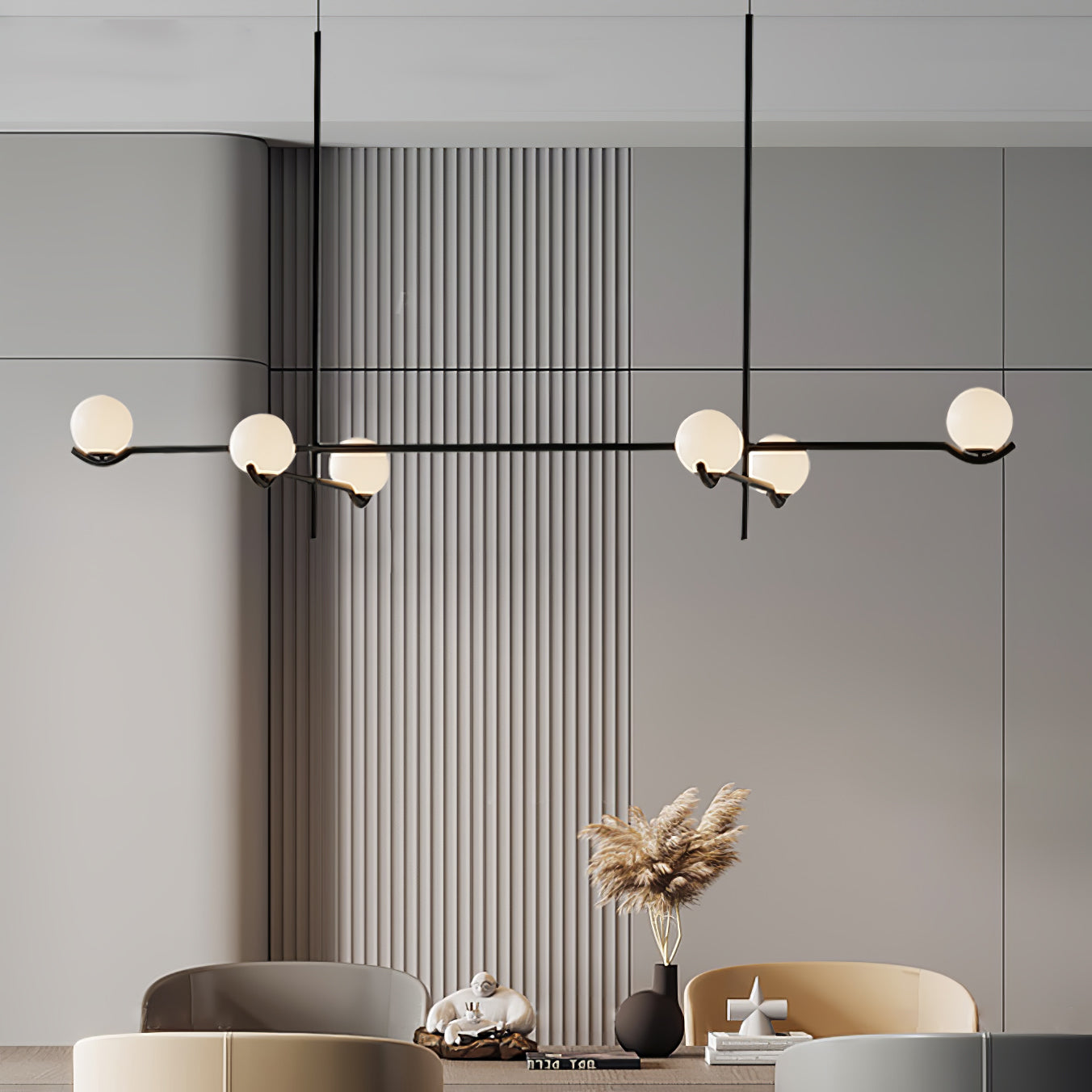 Fayno Lustre Globe Blanc - Neutralighting