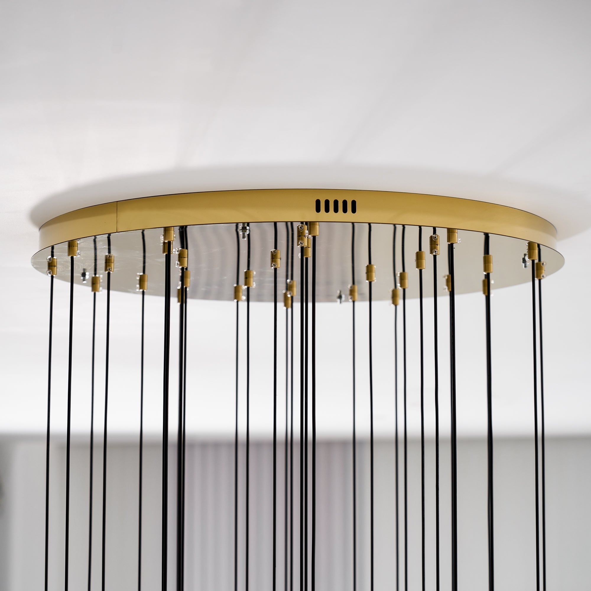 Arsorarae Modern Minimalist Cluster Alabaster Chandelier - Lamp Copper