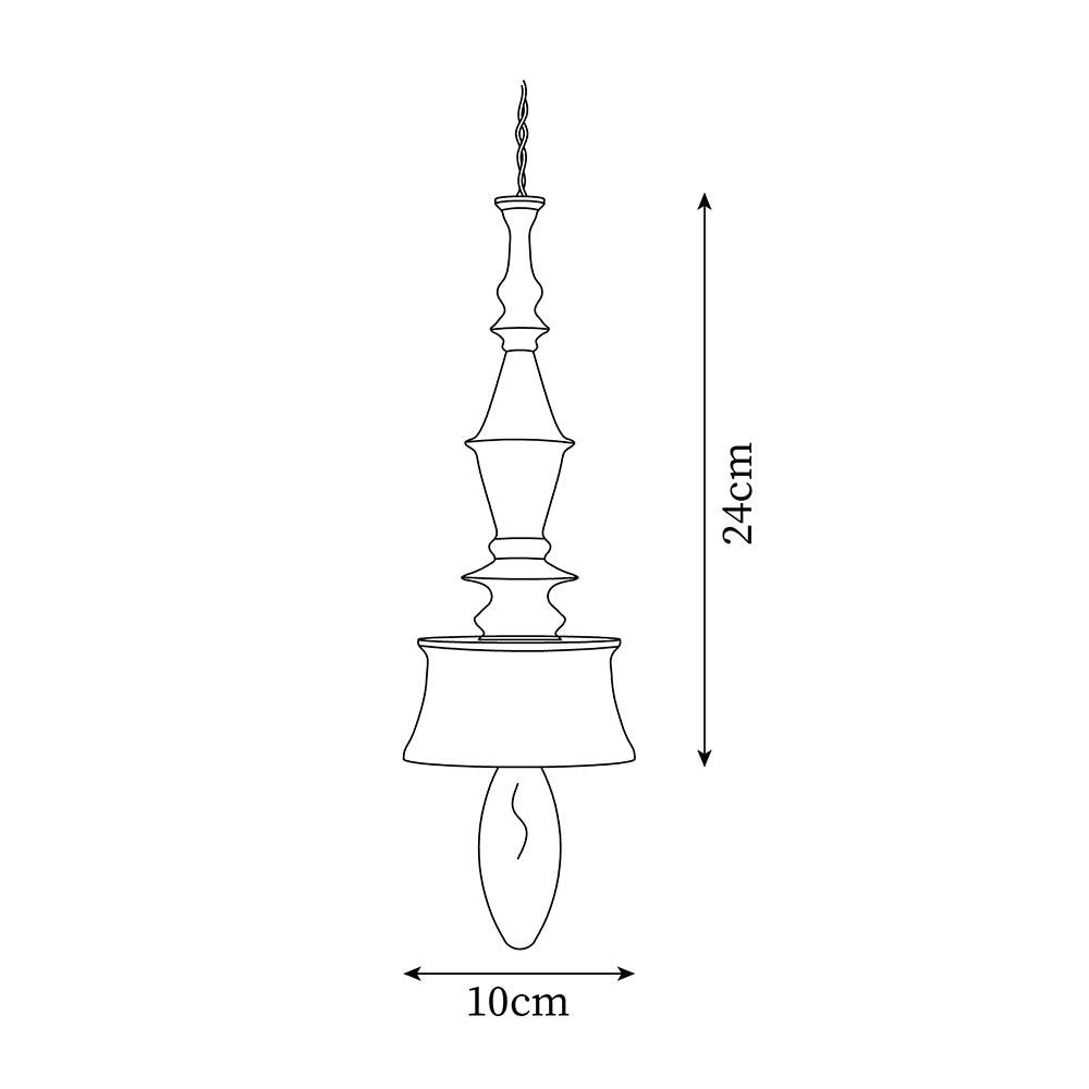 Pendant Lamp Wood Walnut Shade Modern Minimalist Cozy Warm - Letslighting