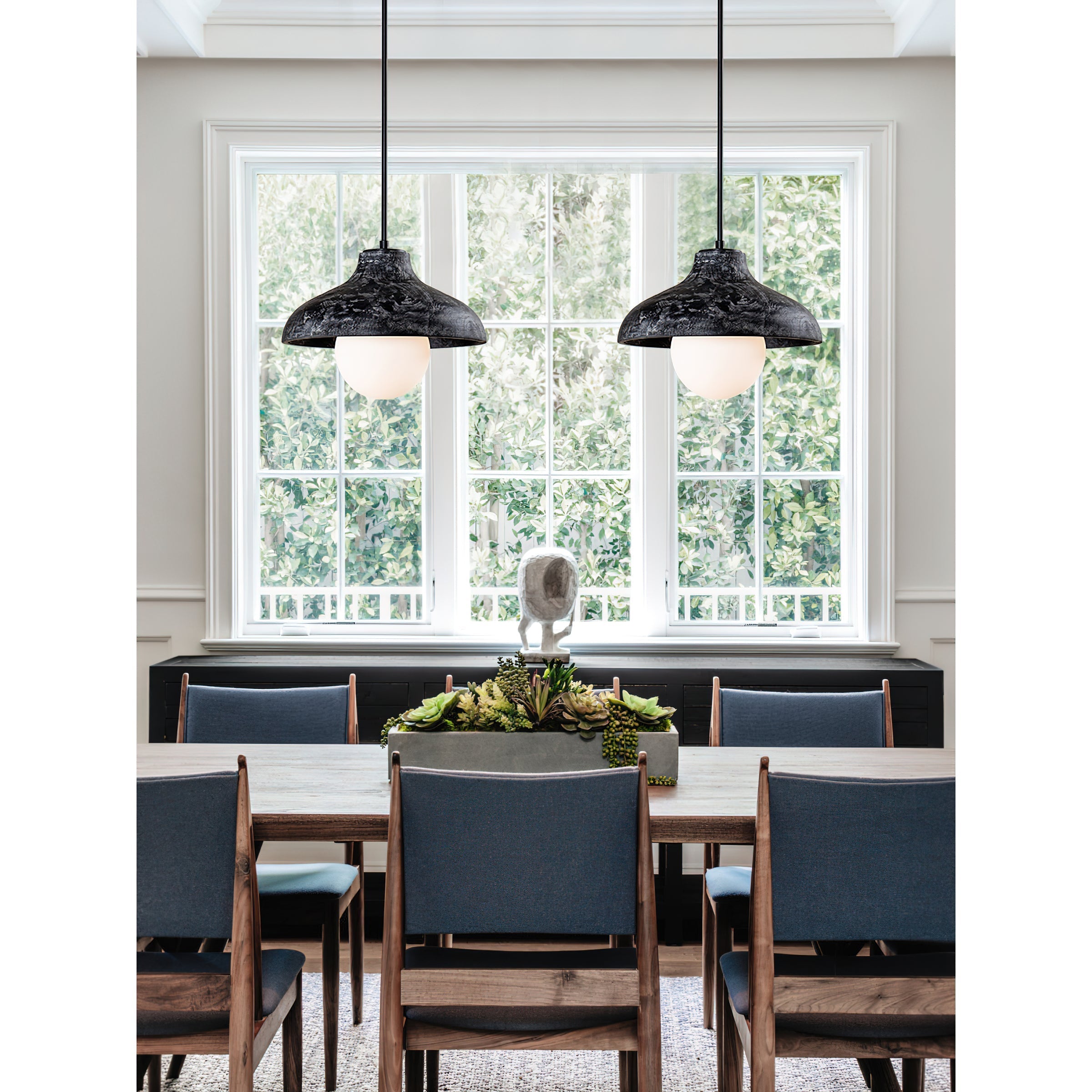Culirir Modern Minimalist Resin Glass Pendant Lamp - Lamp Copper