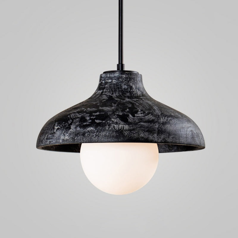 Culirir Modern Minimalist Resin Glass Pendant Lamp - Lamp Copper