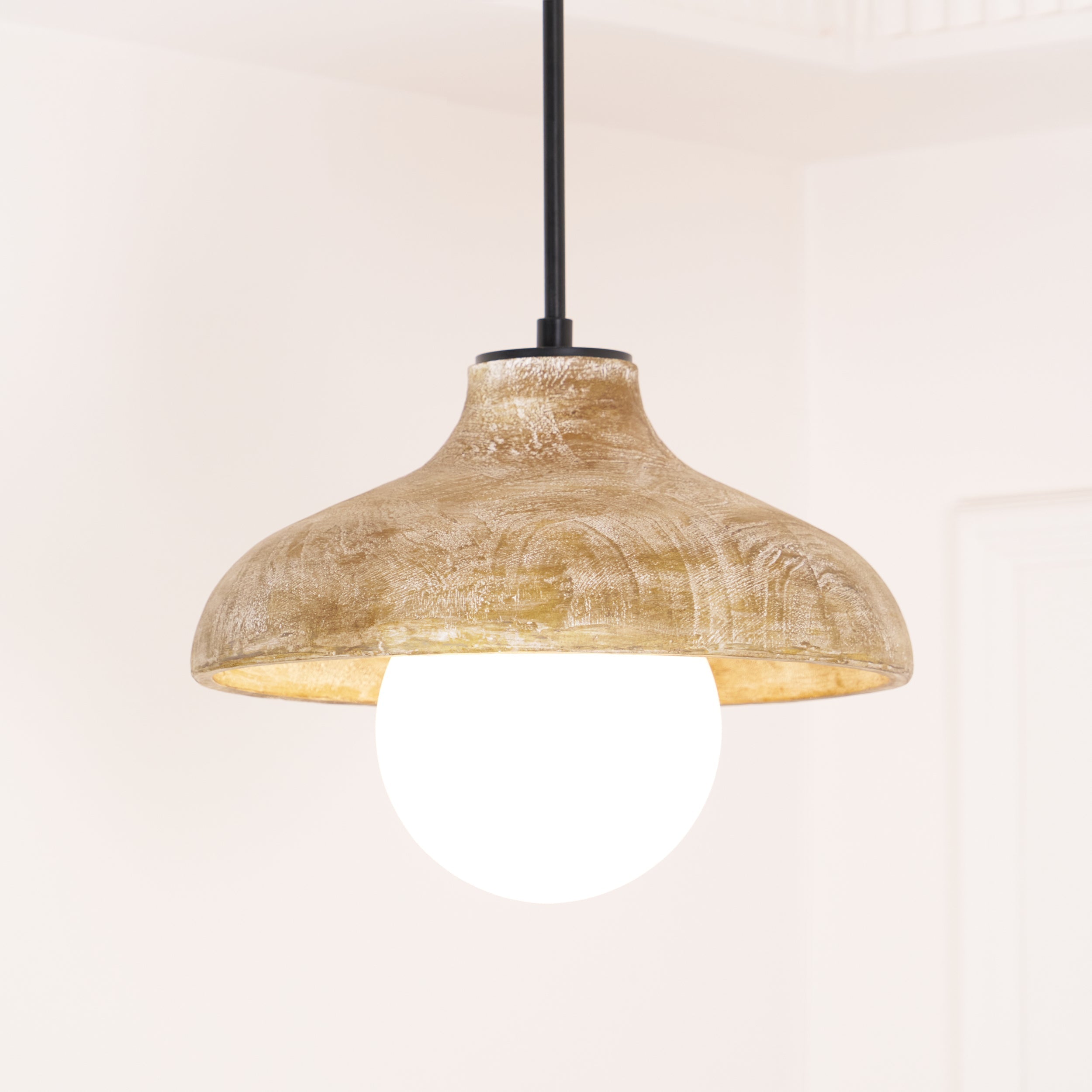 Culirir Modern Minimalist Resin Glass Pendant Lamp - Lamp Copper
