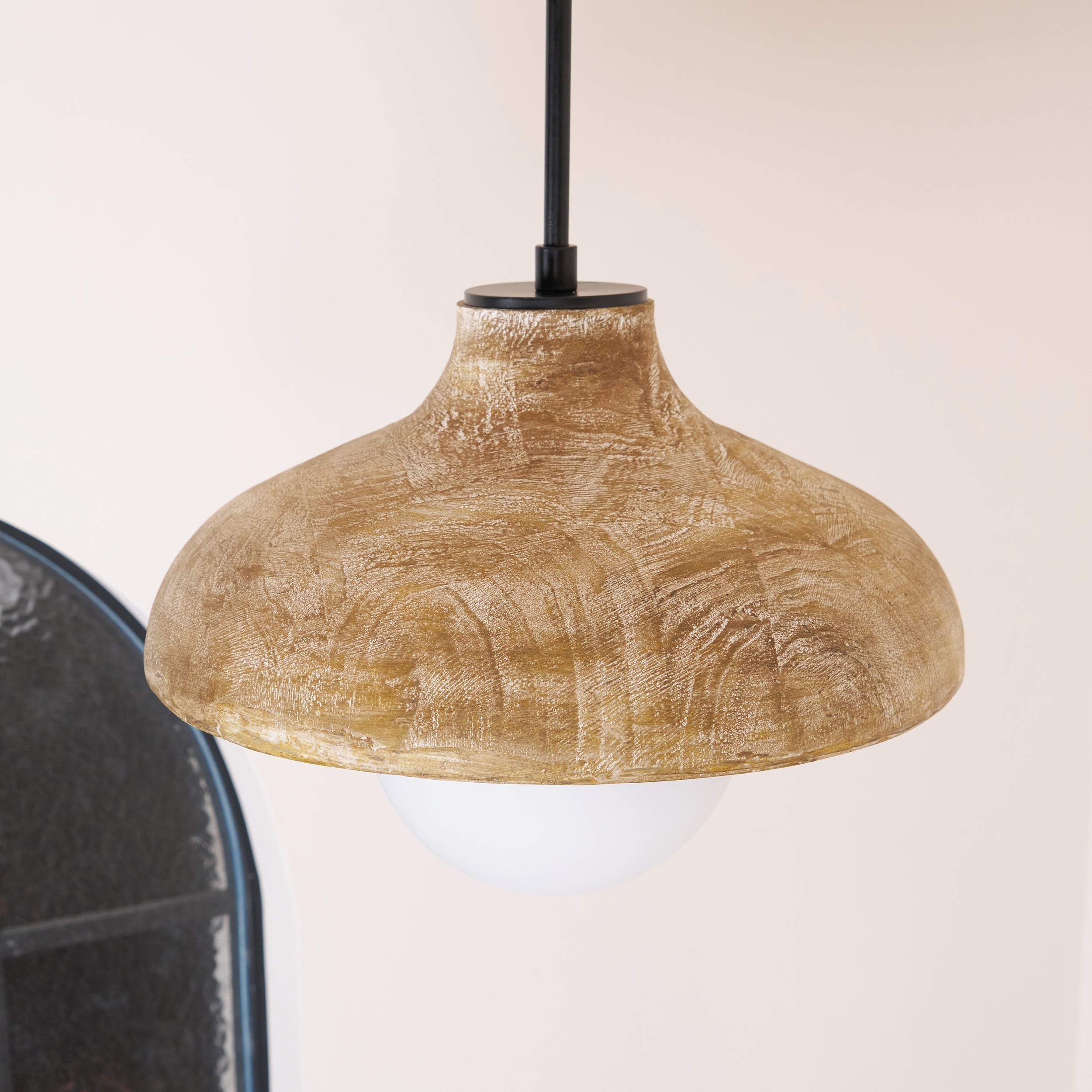 Culirir Modern Minimalist Resin Glass Pendant Lamp - Lamp Copper