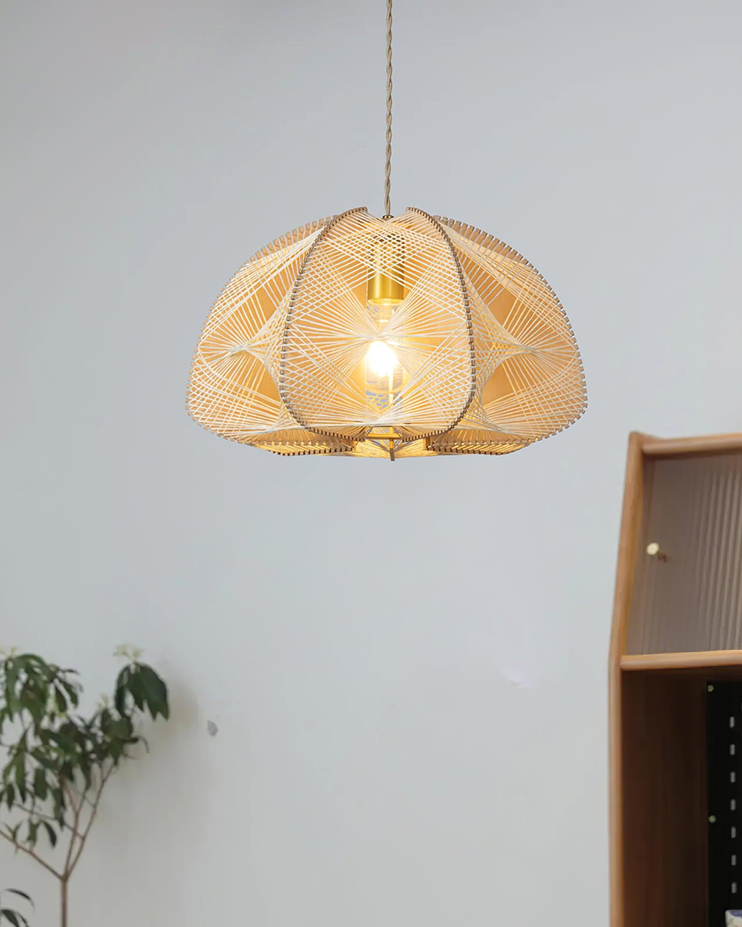 Surya Main Tressé Dôme Suspension - Neutralighting