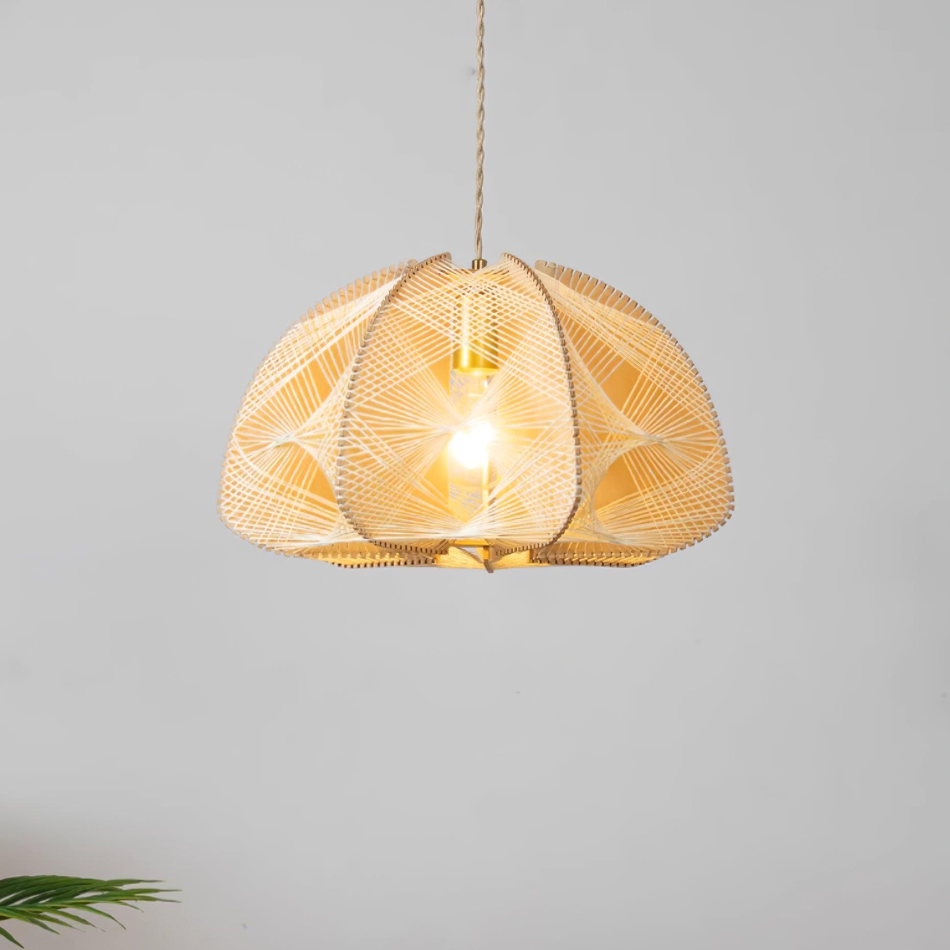 Surya Main Tressé Dôme Suspension - Neutralighting