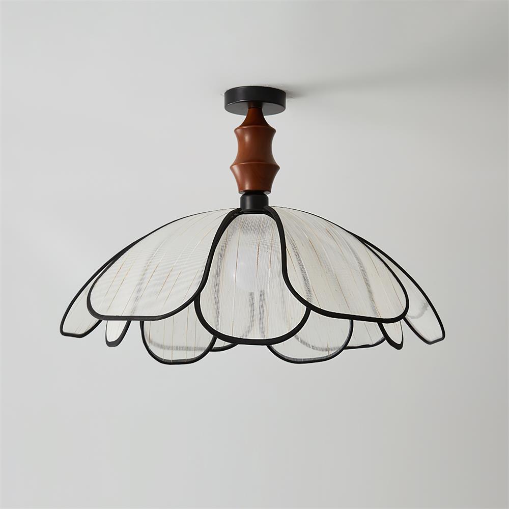 Swanpetal Plafonnier en Bois Minimaliste - Neutralighting