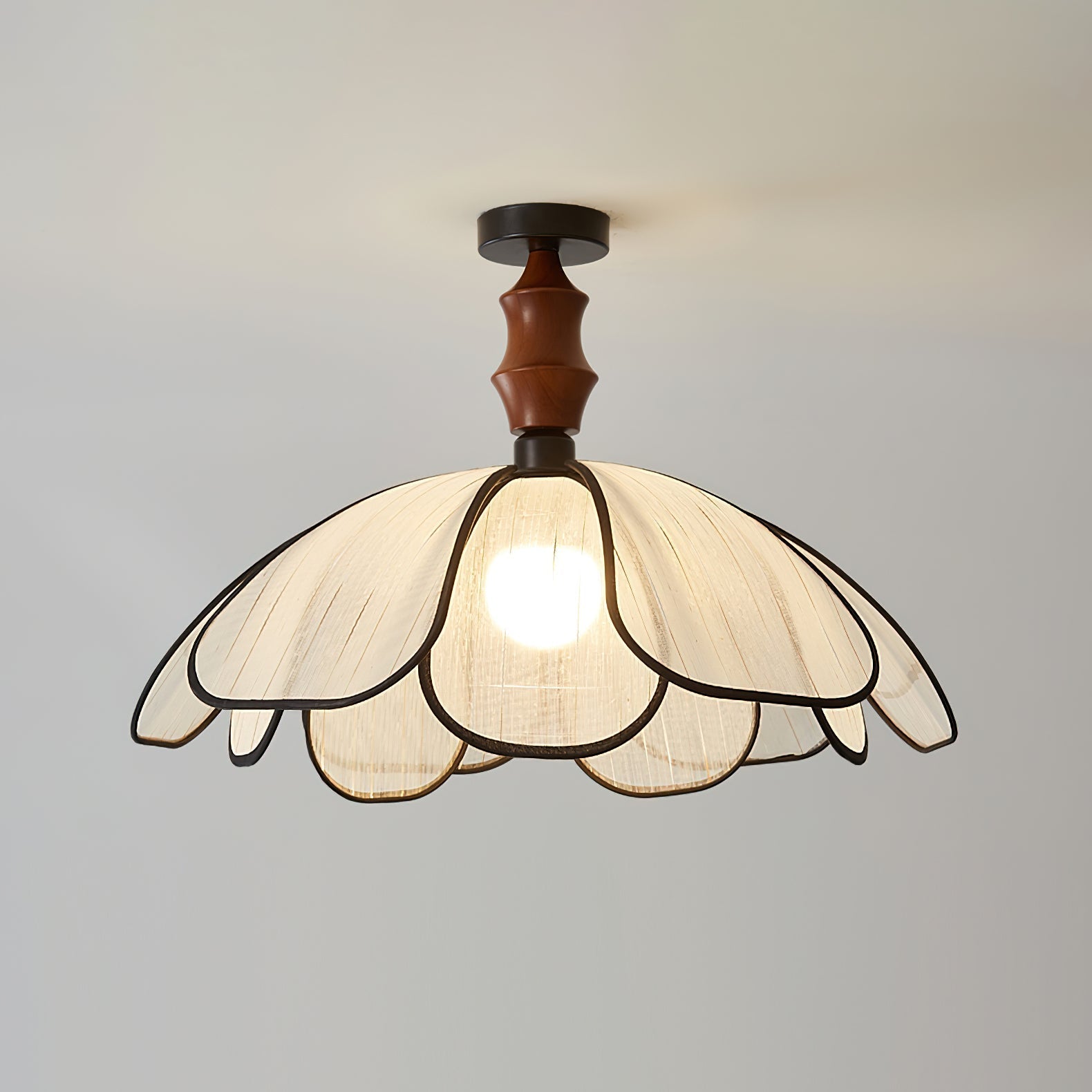 Swanpetal Plafonnier en Bois Minimaliste - Neutralighting