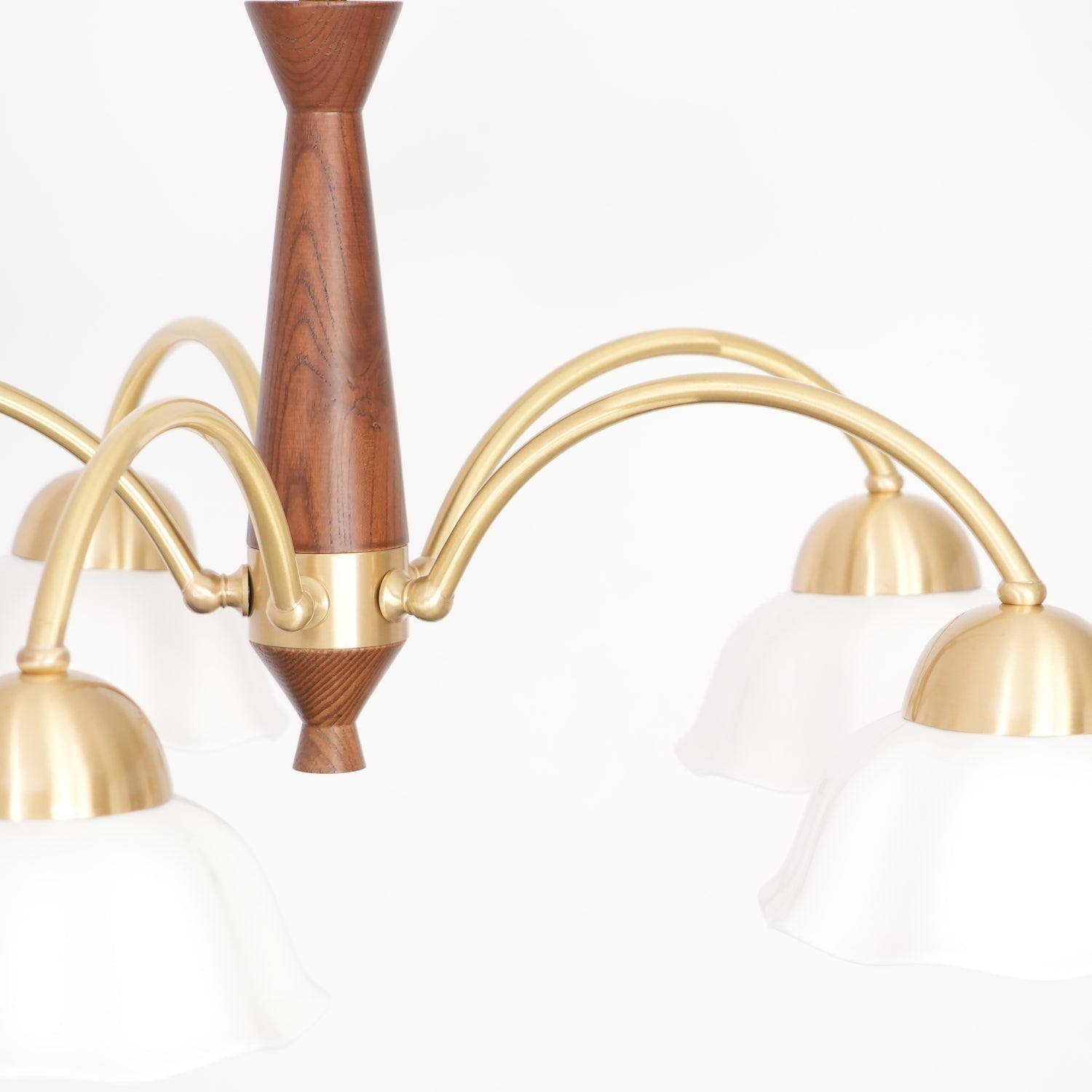 Bellin Lustres Floraux en Bois et Céramique - Neutralighting
