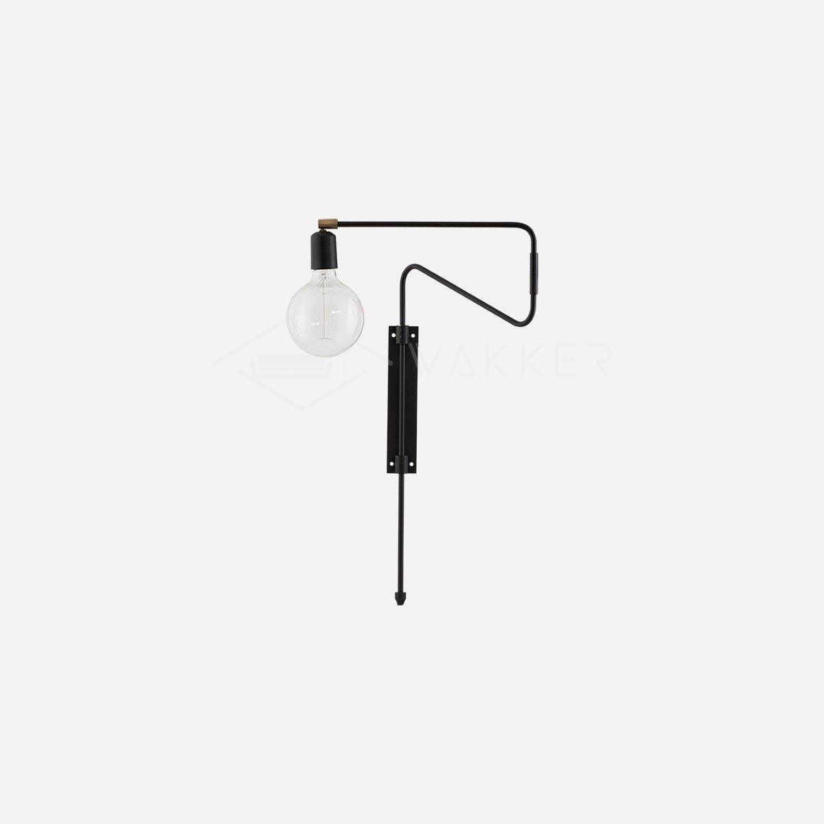 Elsoreth Modern Minimalist Swing Wall Lamp - Neutralighting