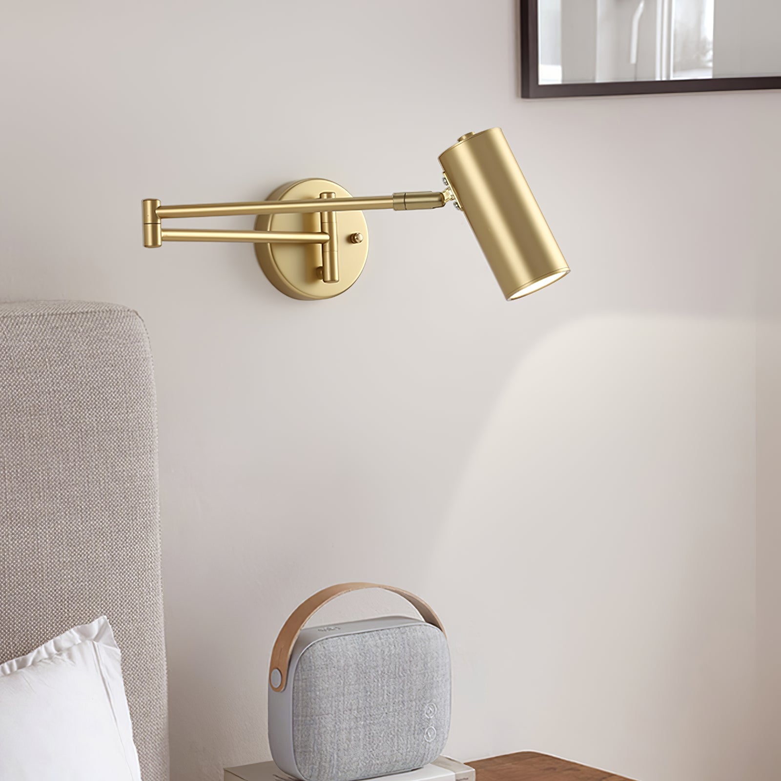 Lustra Applique Murale Laiton Bras Pivotant Réglable - Neutralighting