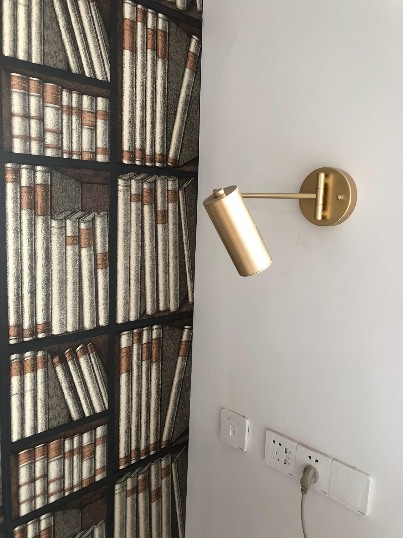 Lustra Applique Murale Laiton Bras Pivotant Réglable - Neutralighting
