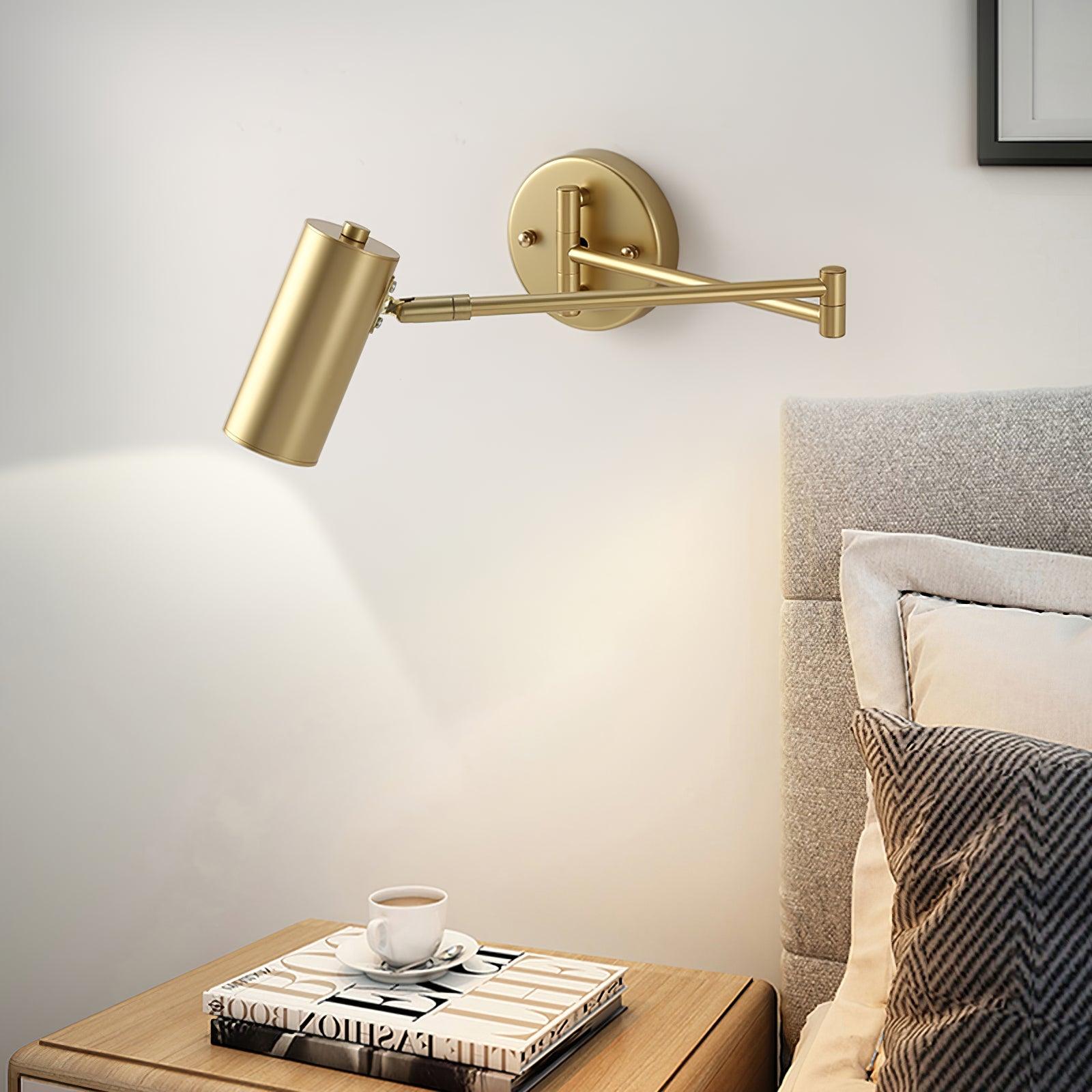 Lustra Applique Murale Laiton Bras Pivotant Réglable - Neutralighting