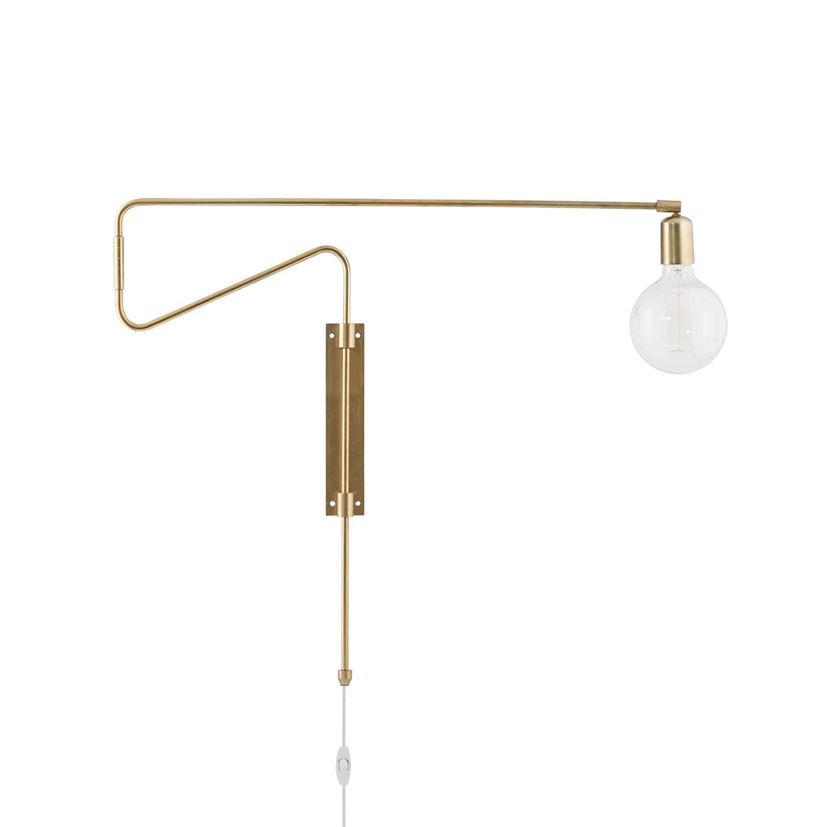 Elsoreth Modern Minimalist Swing Wall Lamp - Neutralighting