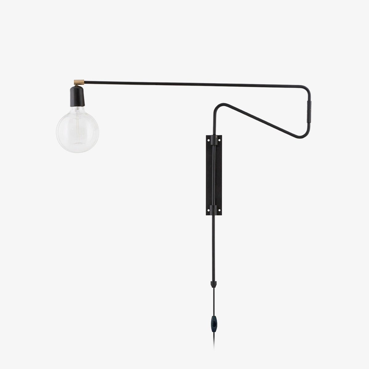 Elsoreth Modern Minimalist Swing Wall Lamp - Neutralighting