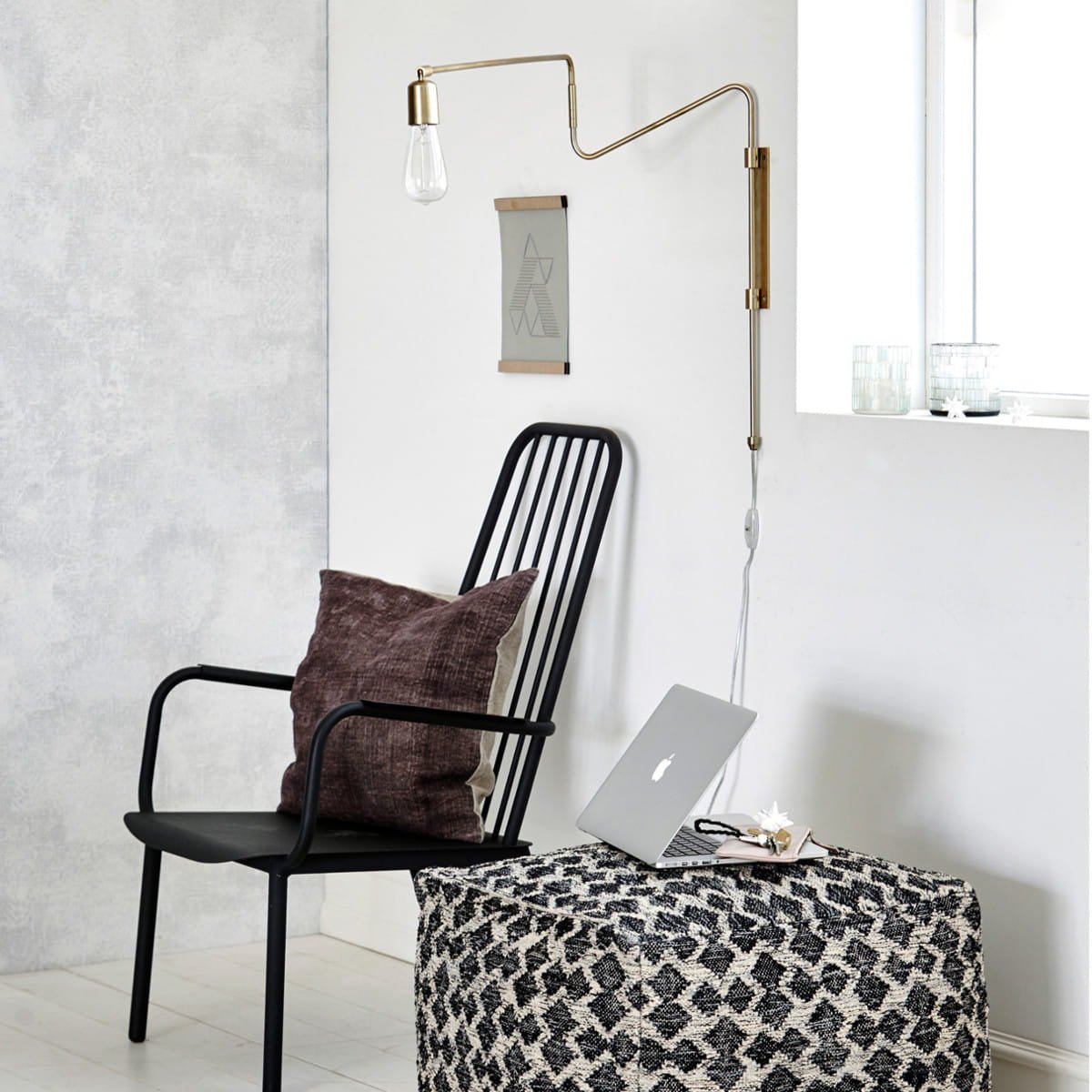 Elsoreth Modern Minimalist Swing Wall Lamp - Neutralighting