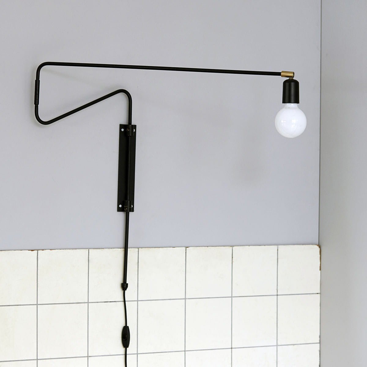 Elsoreth Modern Minimalist Swing Wall Lamp - Neutralighting
