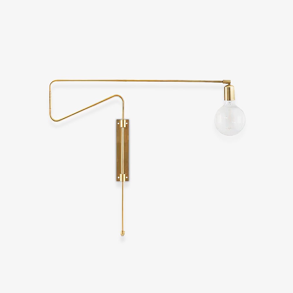 Elsoreth Modern Minimalist Swing Wall Lamp - Neutralighting