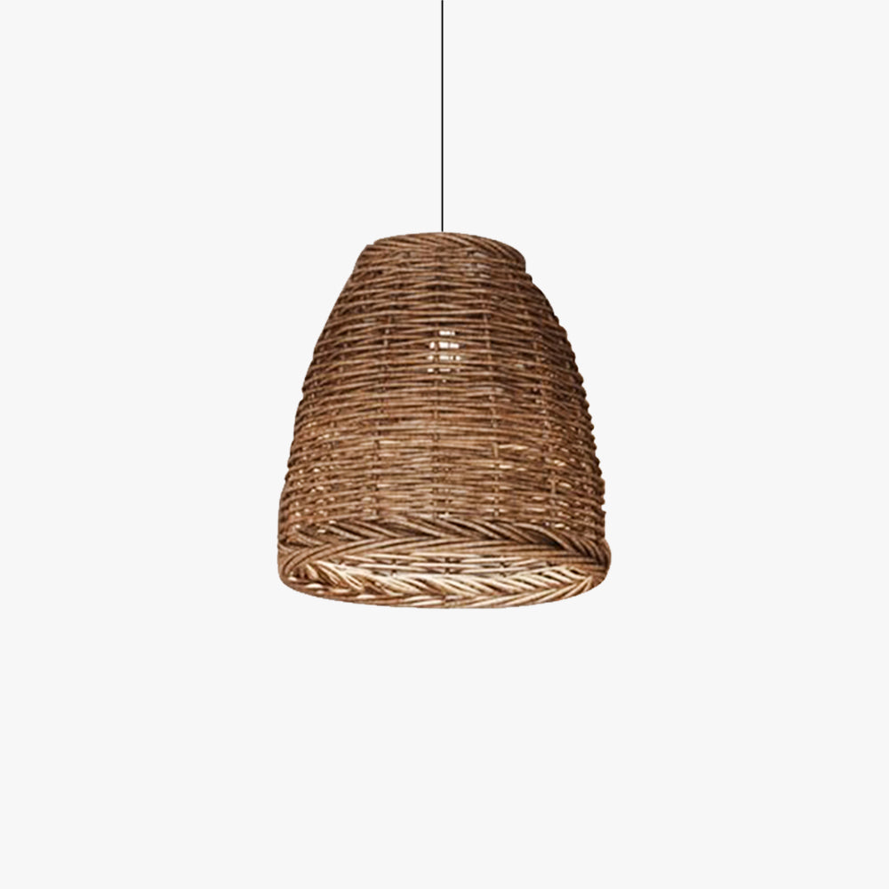 Ritta Suspension LED Vintage Rotin Salon/Chambre à Coucher - Neutralighting
