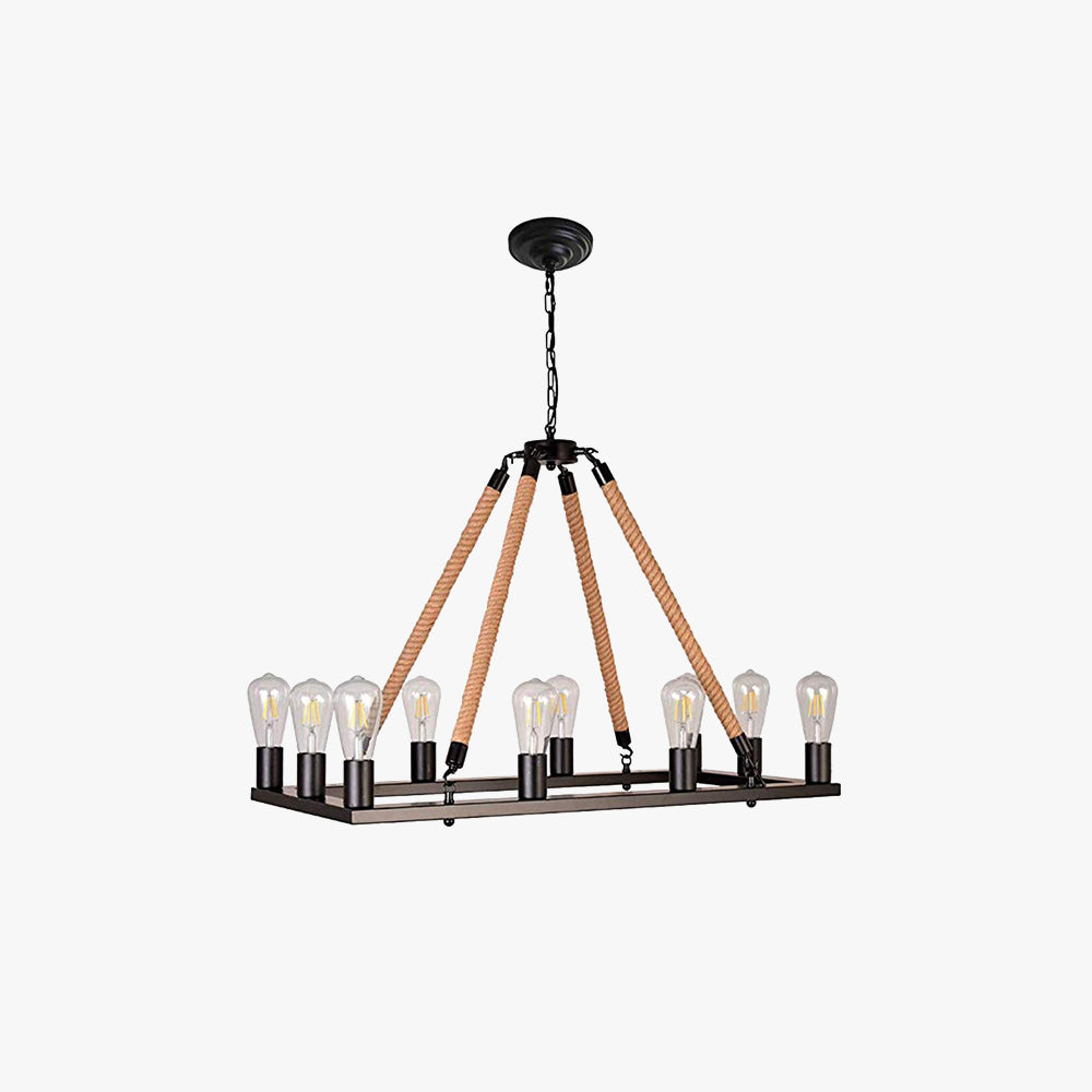 Epoch Design LED Vintage Industrielle Lampe Suspension En Métal Restaurant Bar - Neutralighting