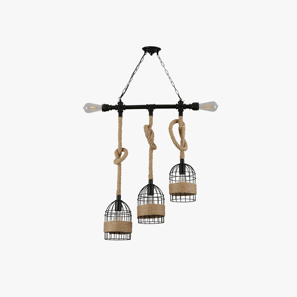 Epoch Suspension LED Rétro en Métal Noir Pour Café/Bar/Salle à Manger - Neutralighting