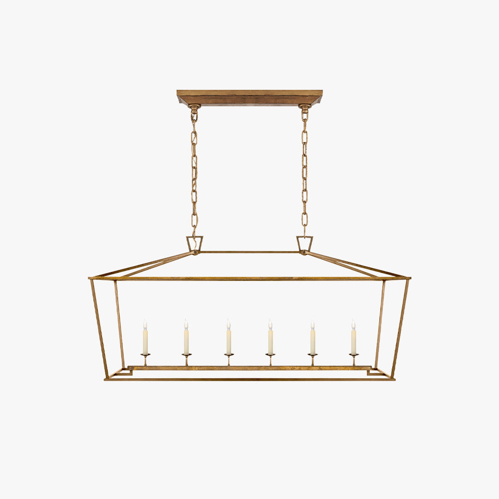 Silva Vintage Design Métal LED Suspension Salle À Manger/Salon - Neutralighting
