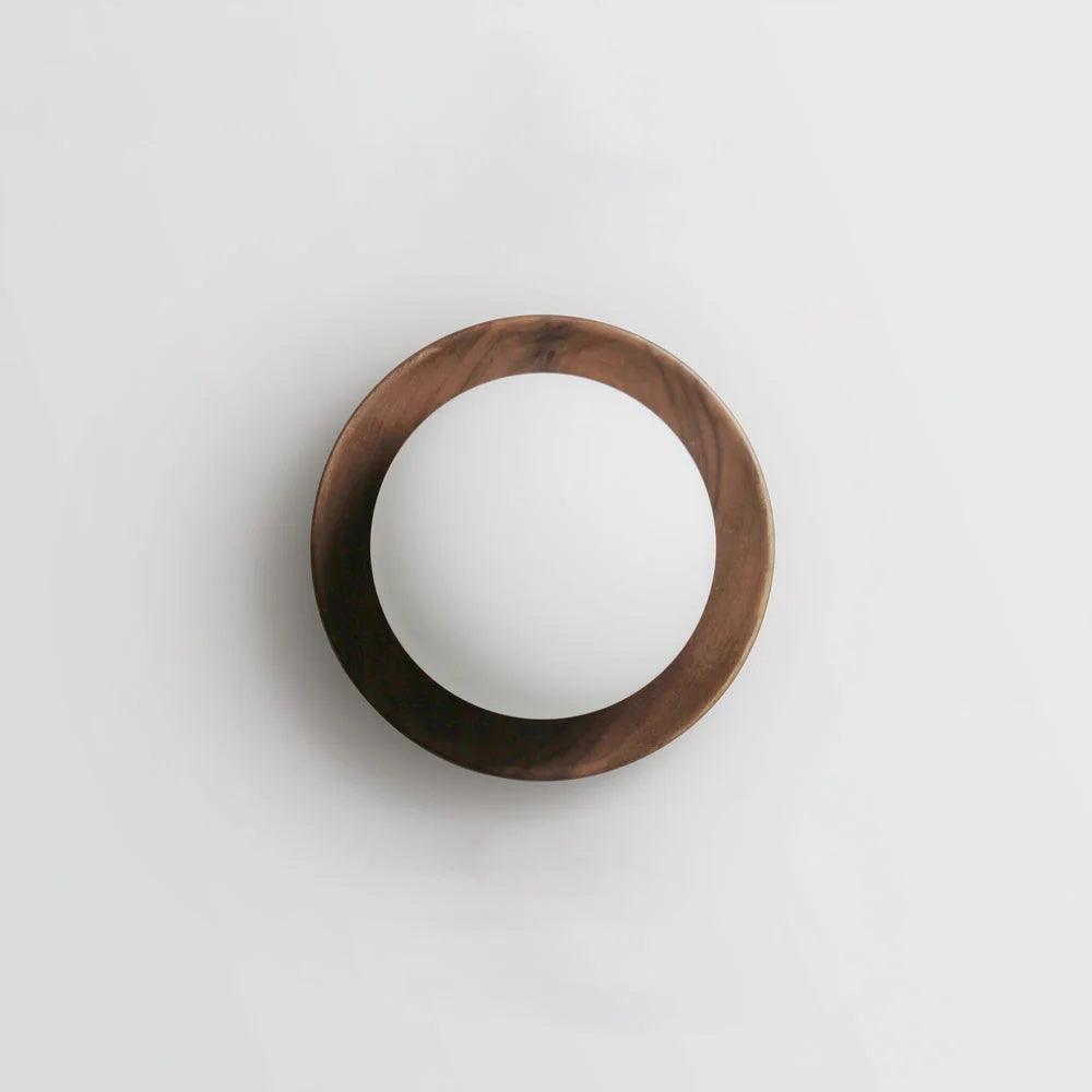 Aetherin Applique murale avec cadre en bois, style minimaliste - Neutralighting