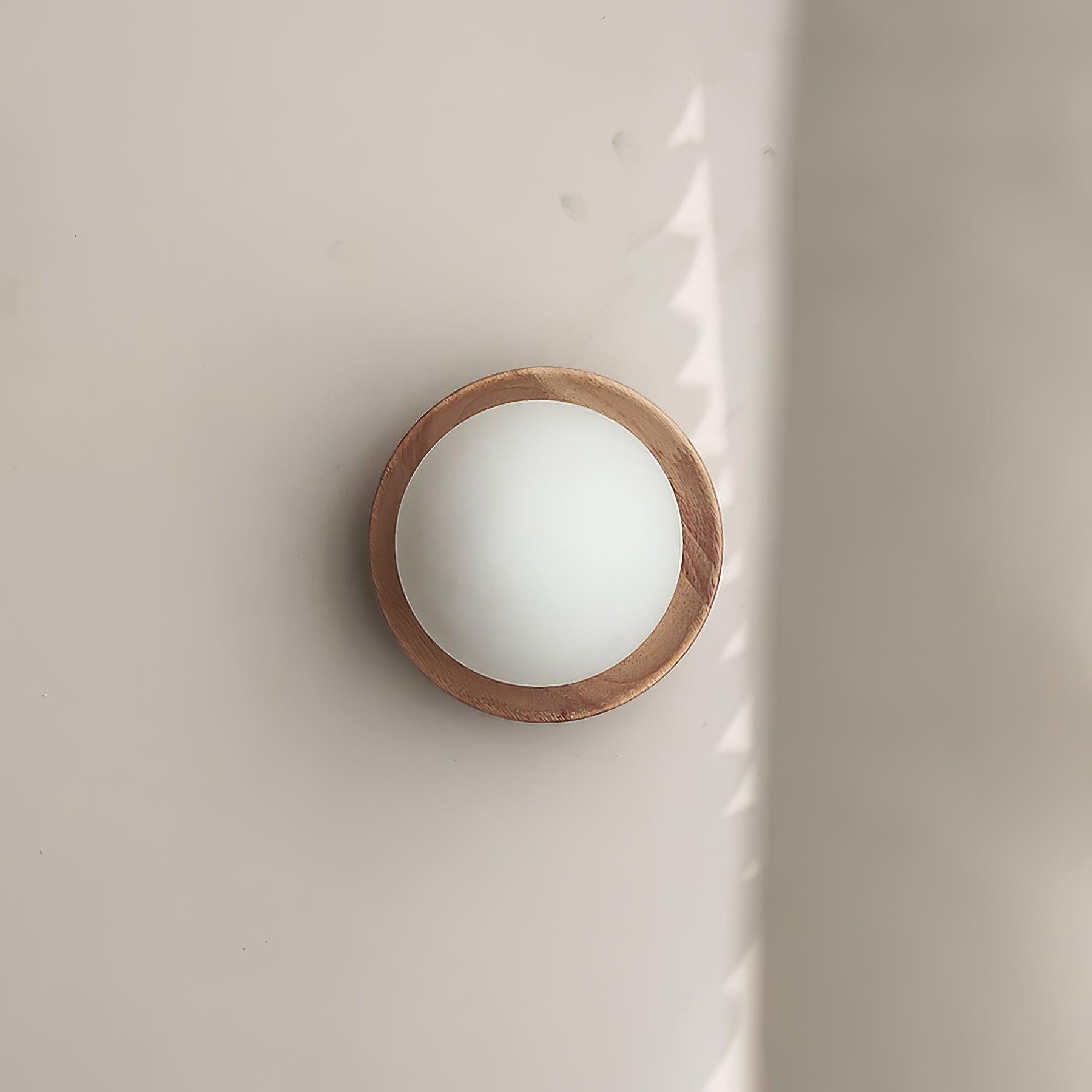 Aetherin Applique murale avec cadre en bois, style minimaliste - Neutralighting