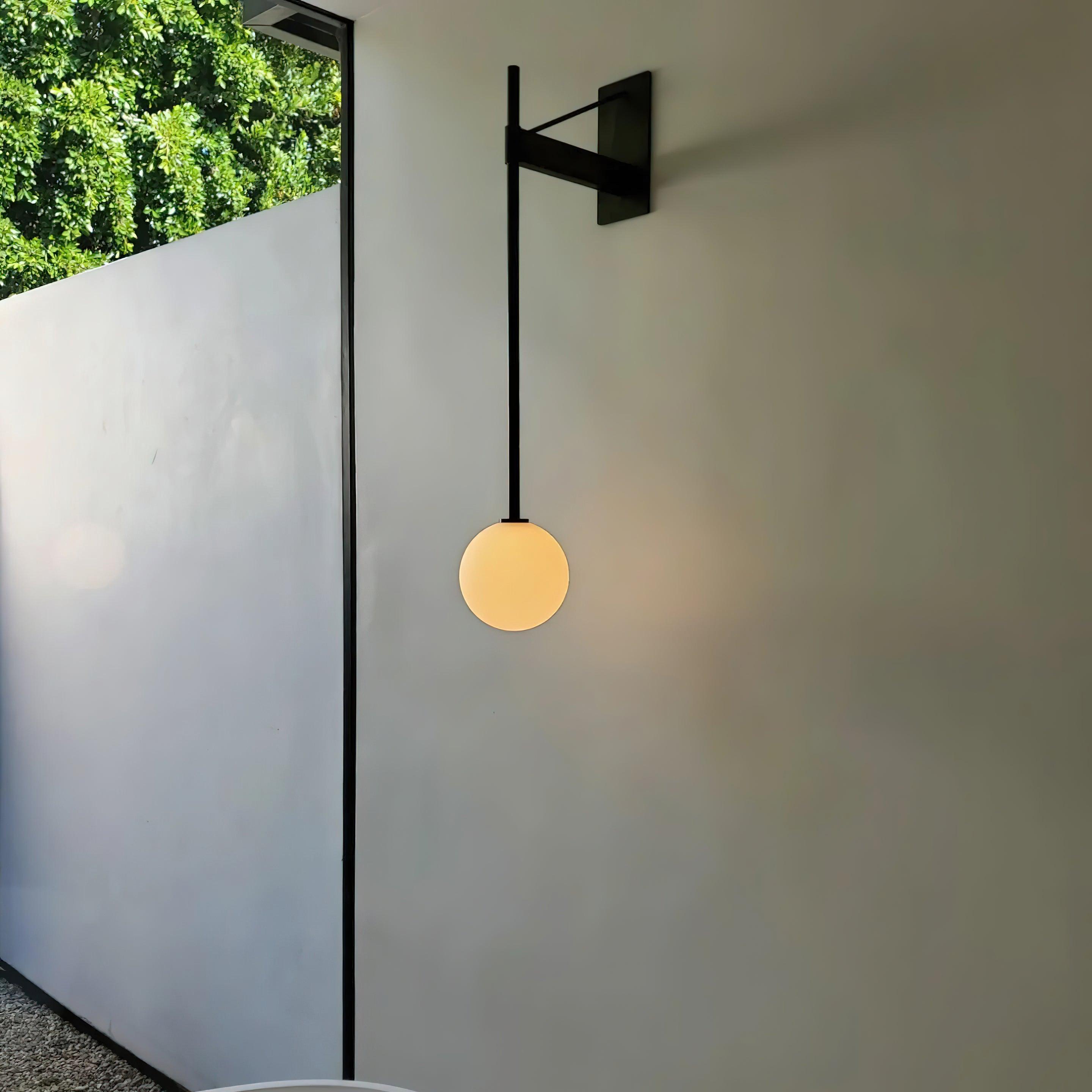 Luna Applique Murale Minimaliste en Verre - Neutralighting