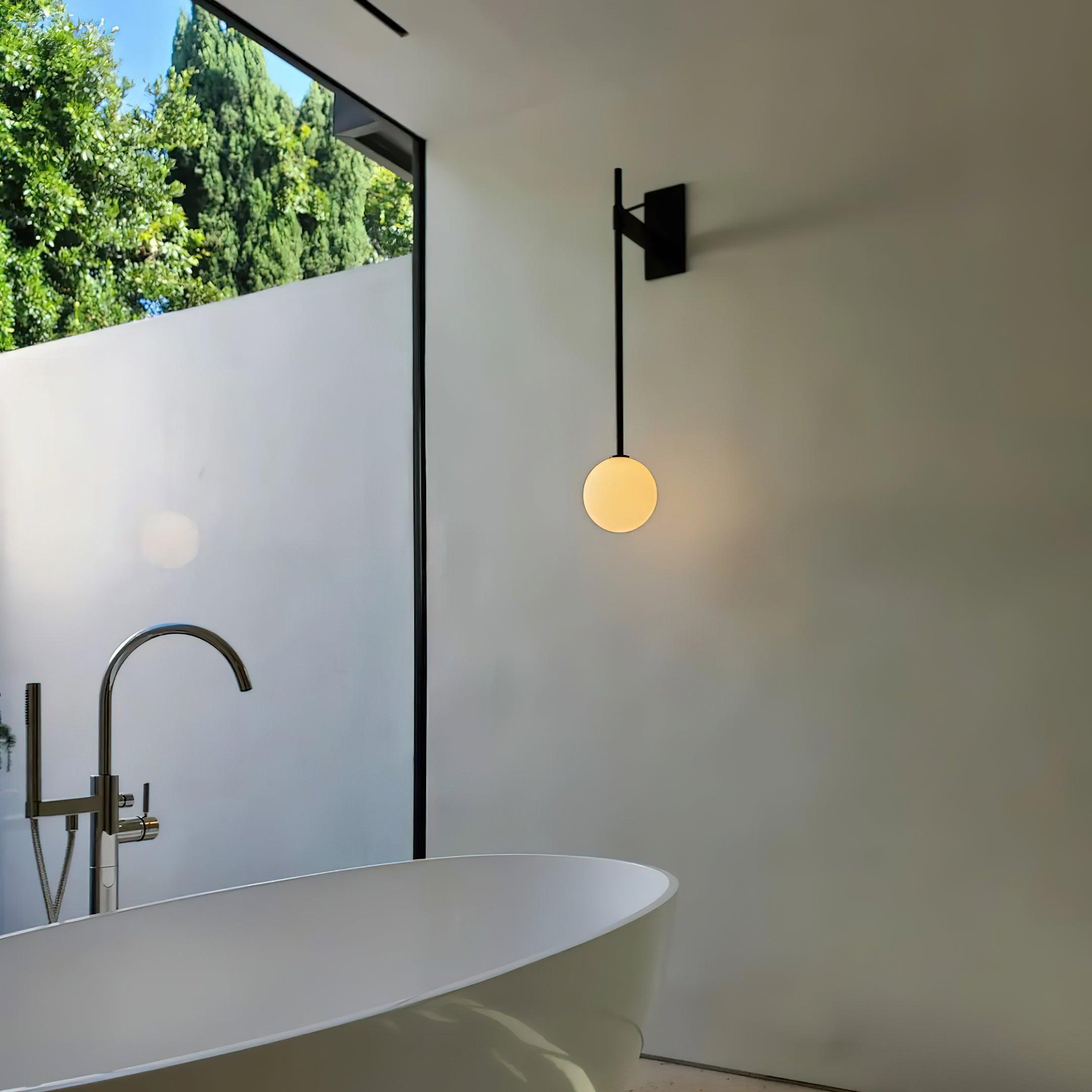 Luna Applique Murale Minimaliste en Verre - Neutralighting