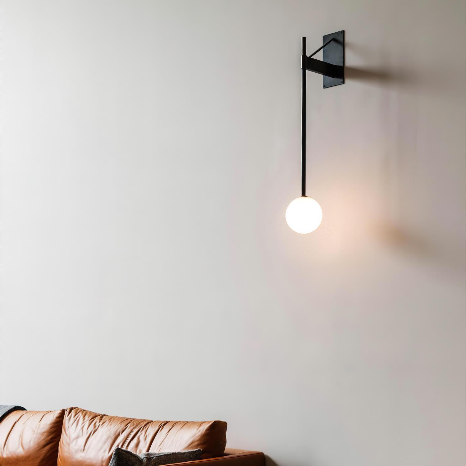 Luna Applique Murale Minimaliste en Verre - Neutralighting