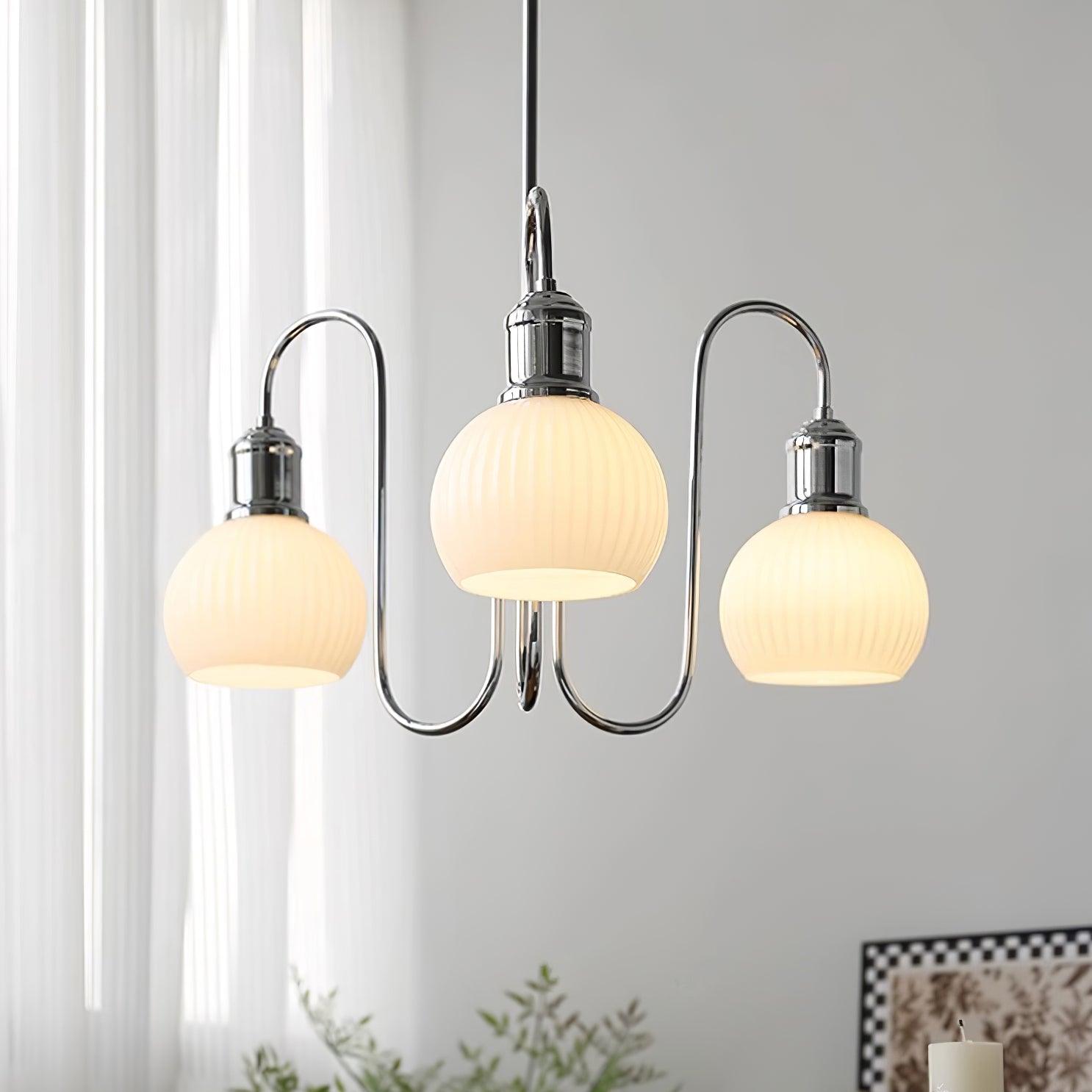 Tamara Chandelier Globe Rétro Mid-Century - Neutralighting