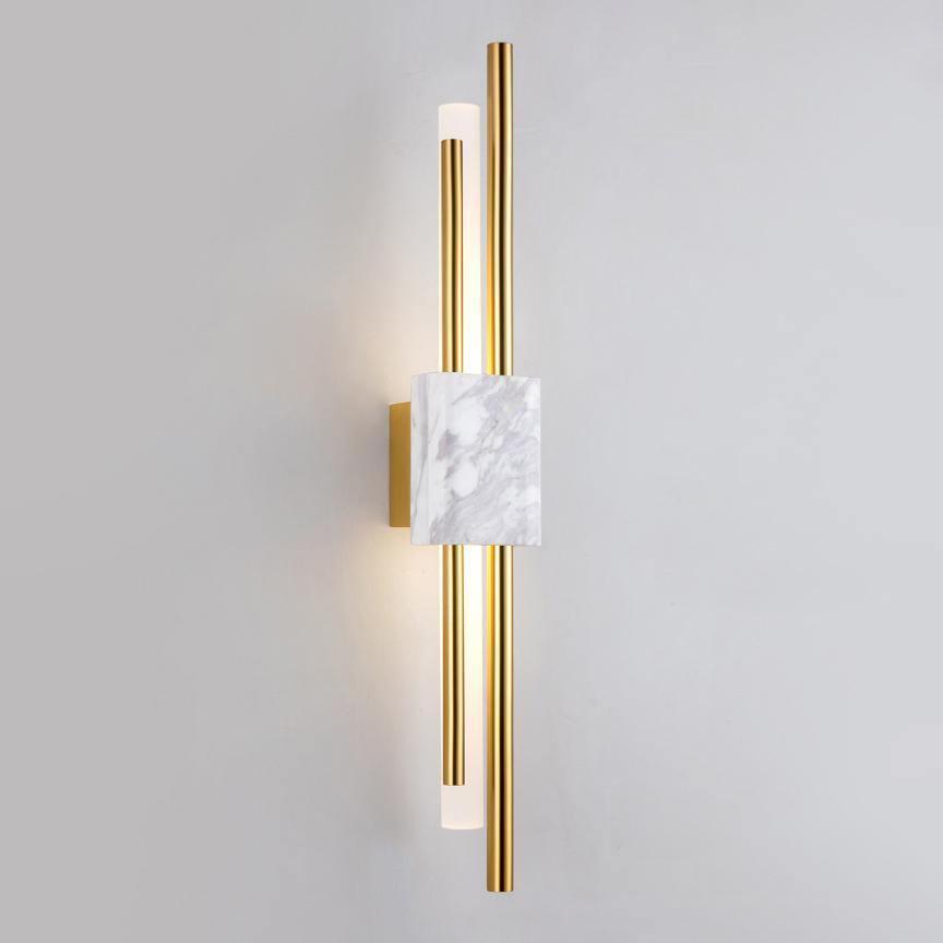 Trista Premium Nordic Art Plug In Marble Wall Light - Neutralighting