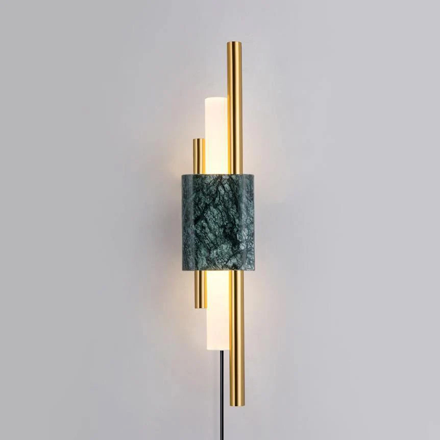 Trista Premium Nordic Art Plug In Marble Wall Light - Neutralighting