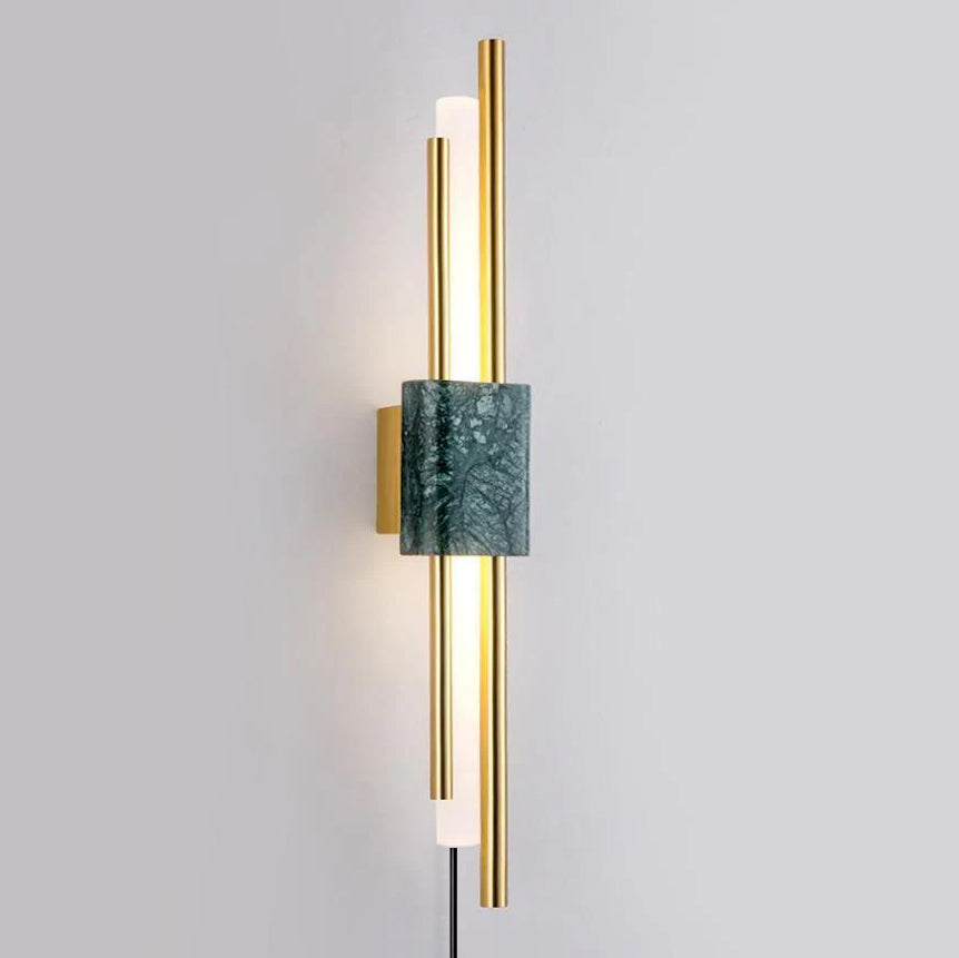 Trista Premium Nordic Art Plug In Marble Wall Light - Neutralighting