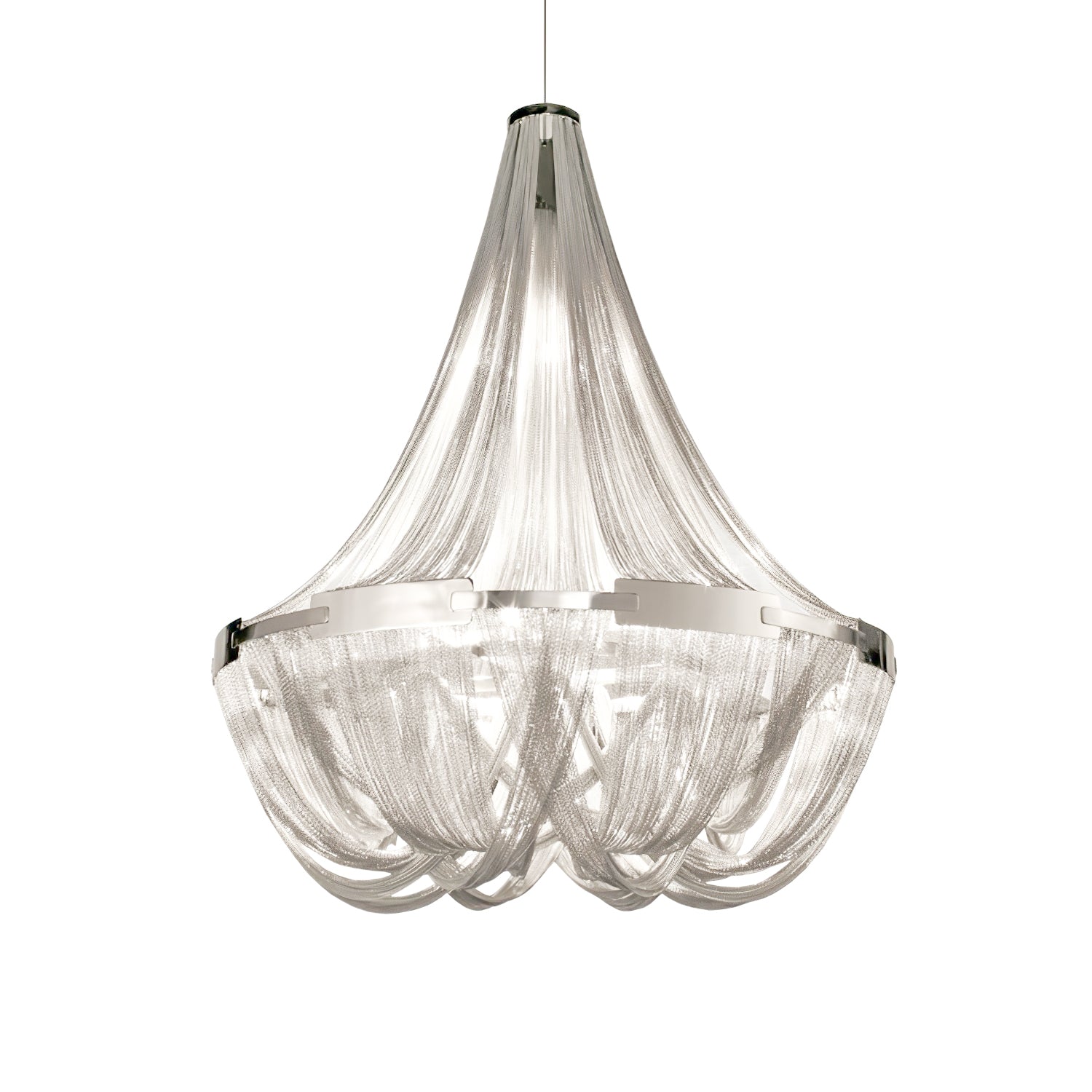 Solara Chandelier Gland Chaîne en Aluminium - Neutralighting