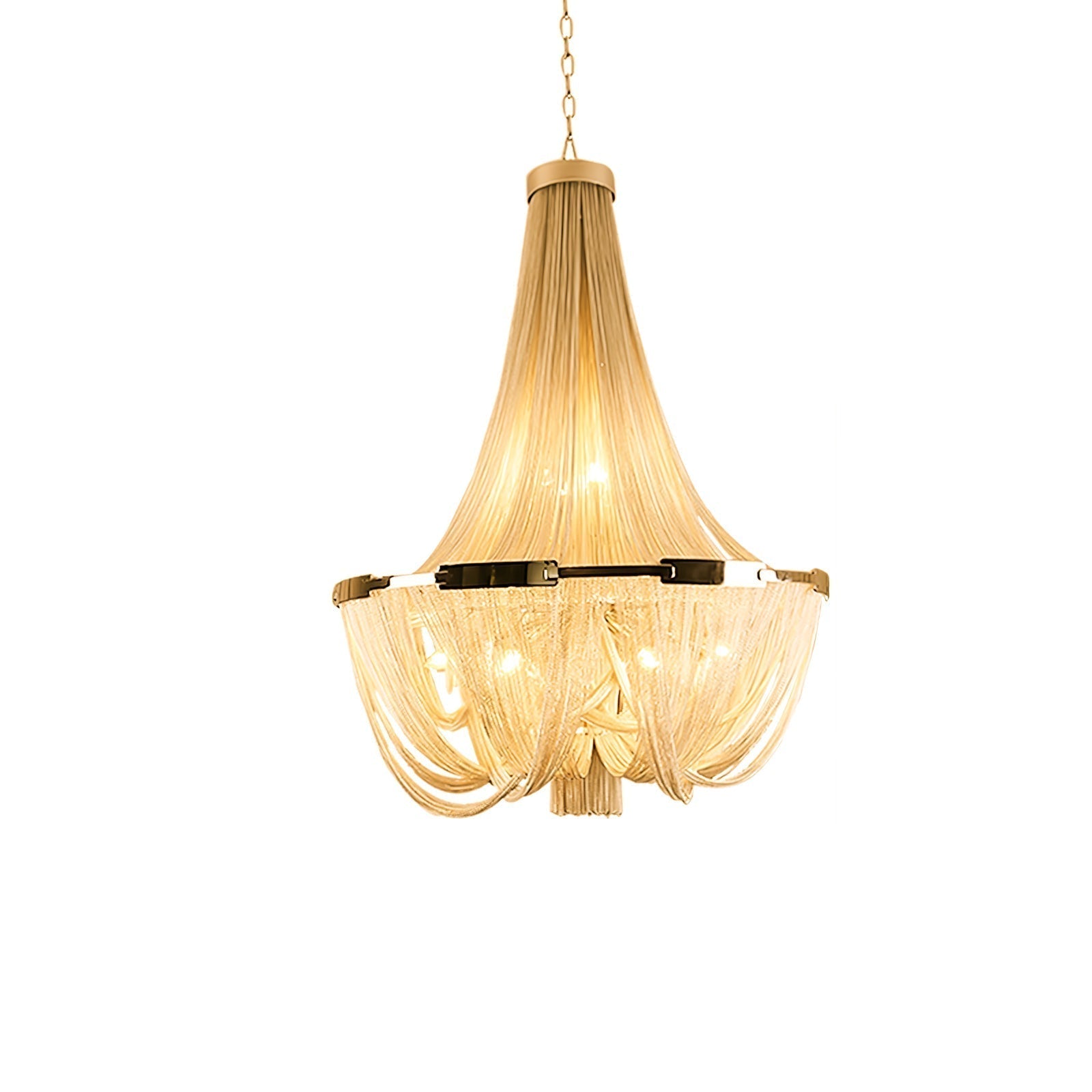 Solara Chandelier Gland Chaîne en Aluminium - Neutralighting