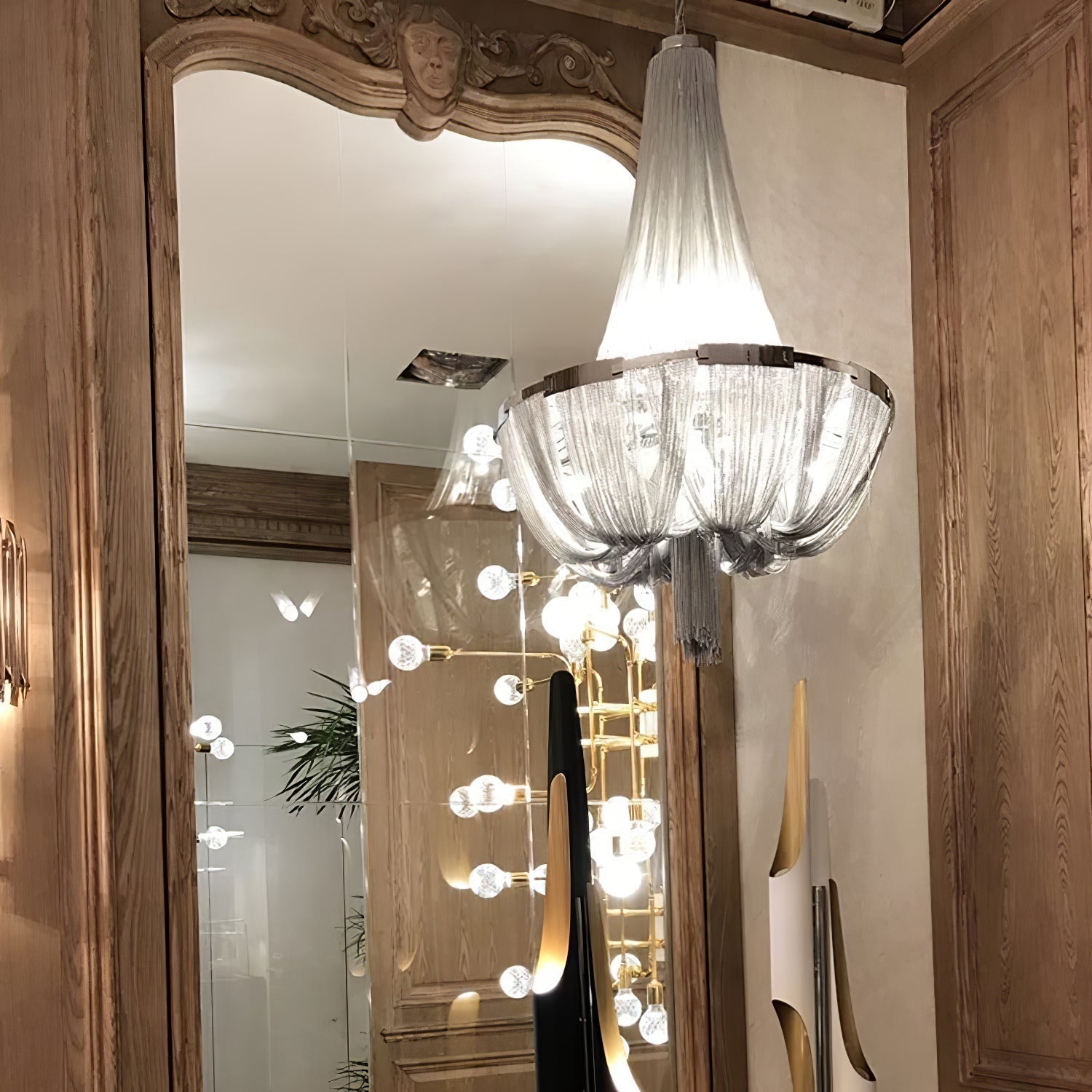 Solara Chandelier Gland Chaîne en Aluminium - Neutralighting