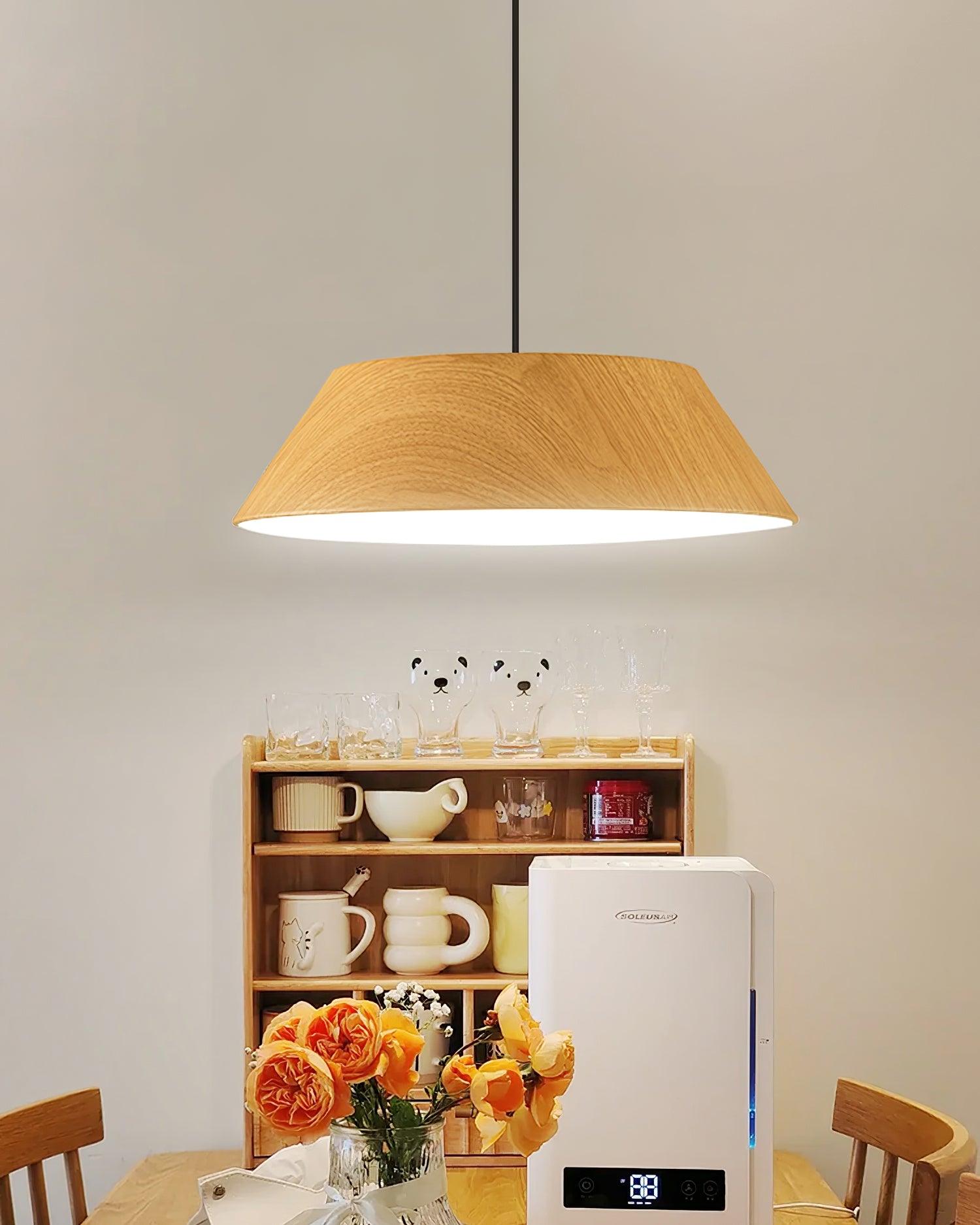 Novain Suspension en grain de bois - Neutralighting